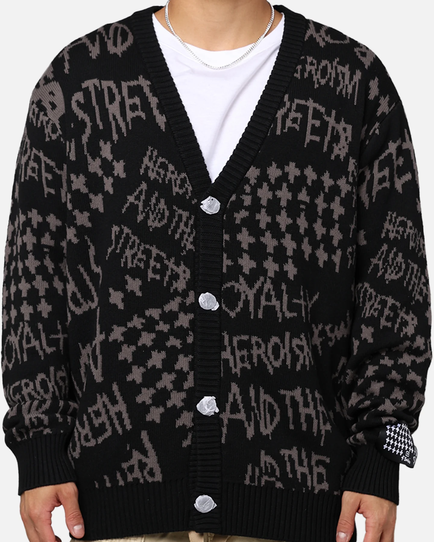 Ksubi Heroism Cardigan Black - Image 2