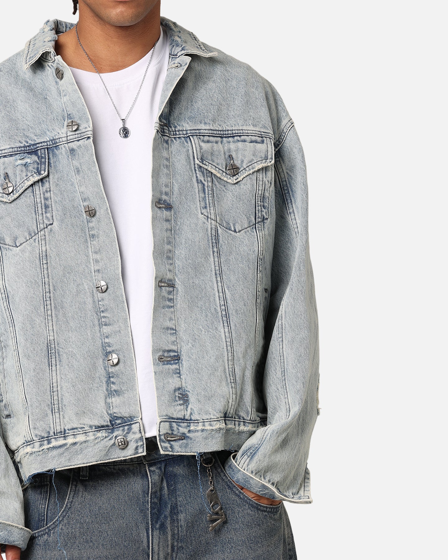 Ksubi Oh G Jacket Acid Trip Trash Jacket Denim - Image 6