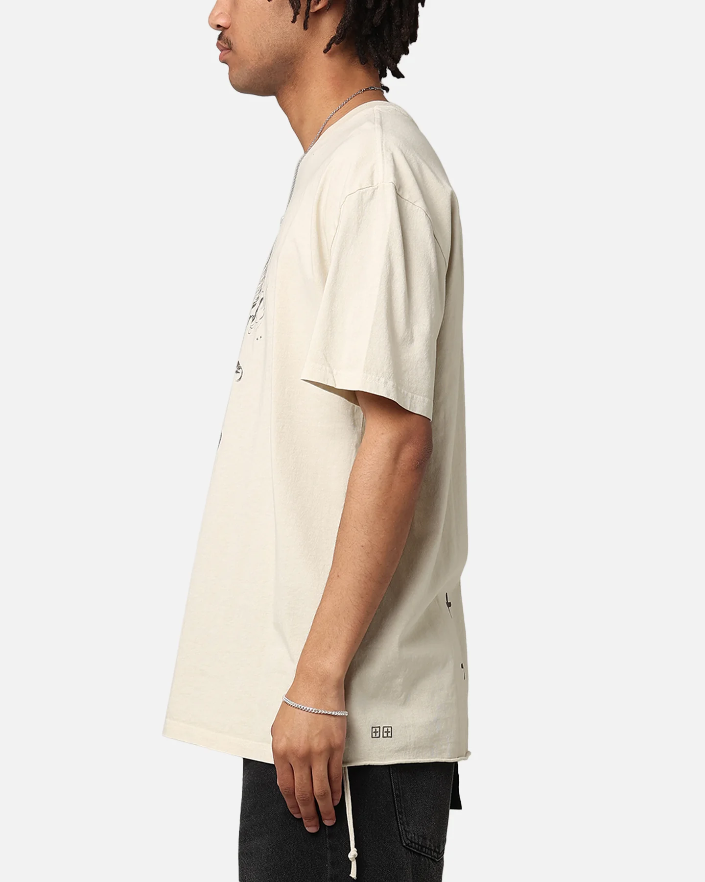 Ksubi Target Biggie Cyclone T-Shirt Tan - Image 5
