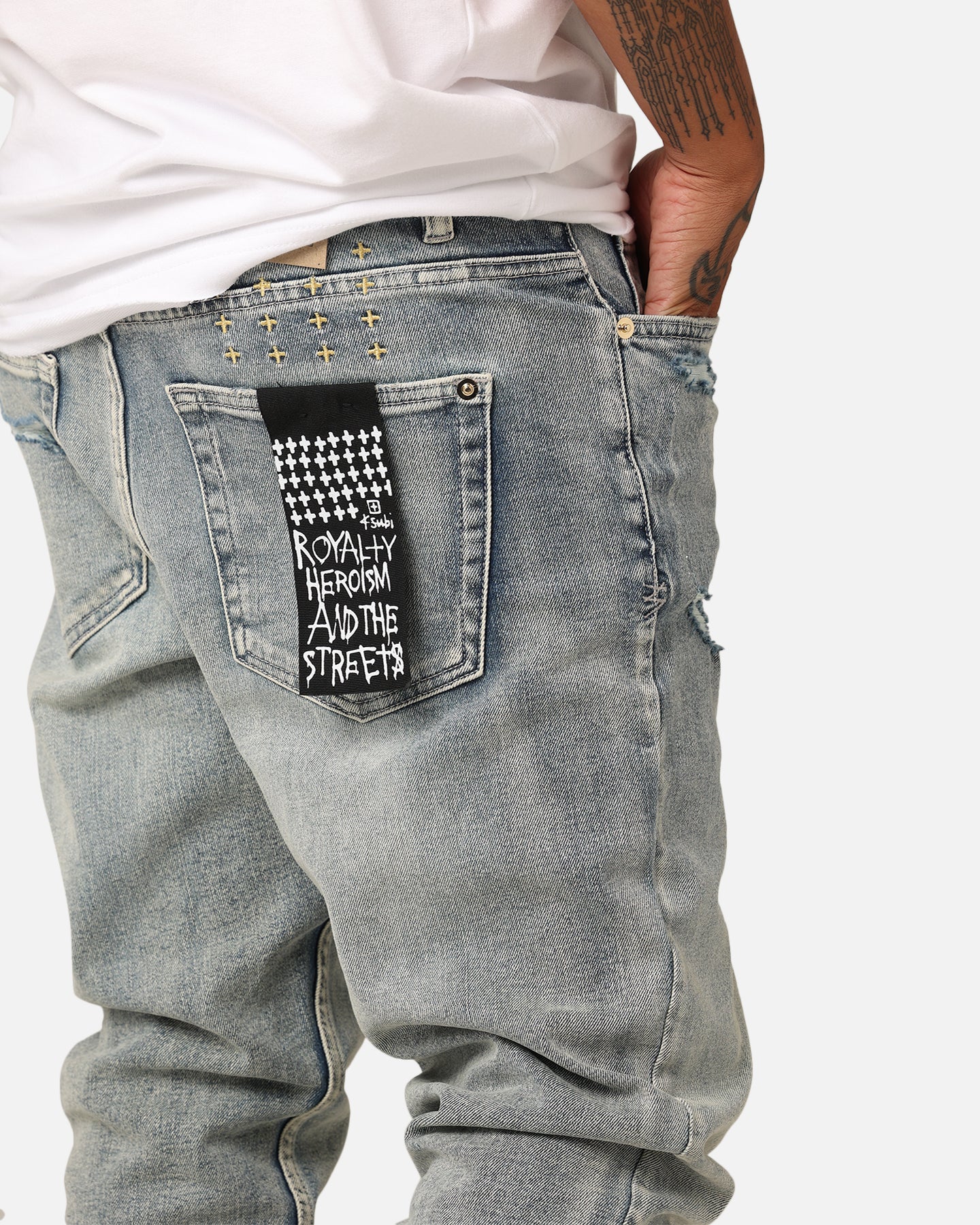 Ksubi Wolfgang Punk Gold Jeans Denim - Image 3