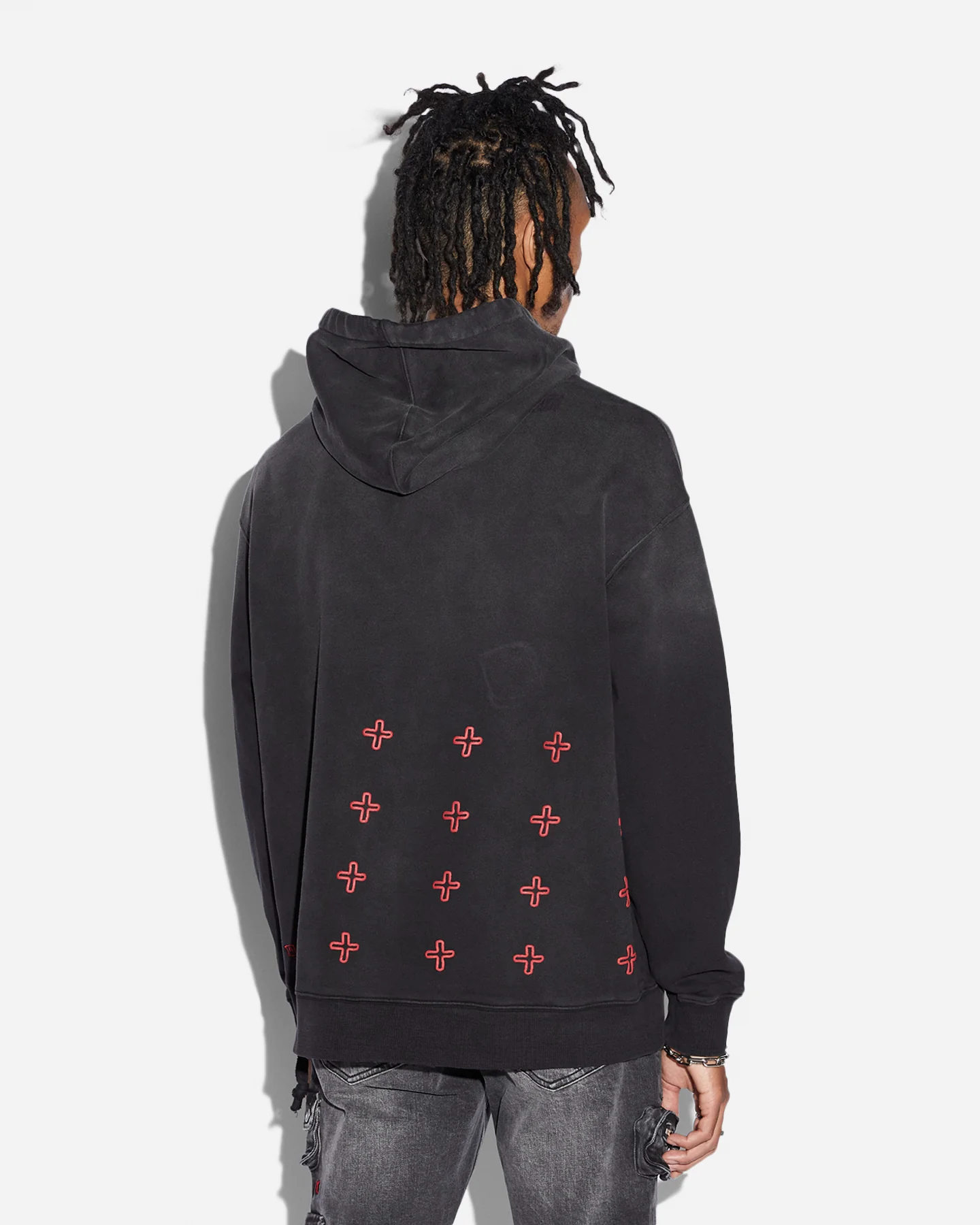 Ksubi X Juice Wrld Biggie Hoodie Black - Image 2