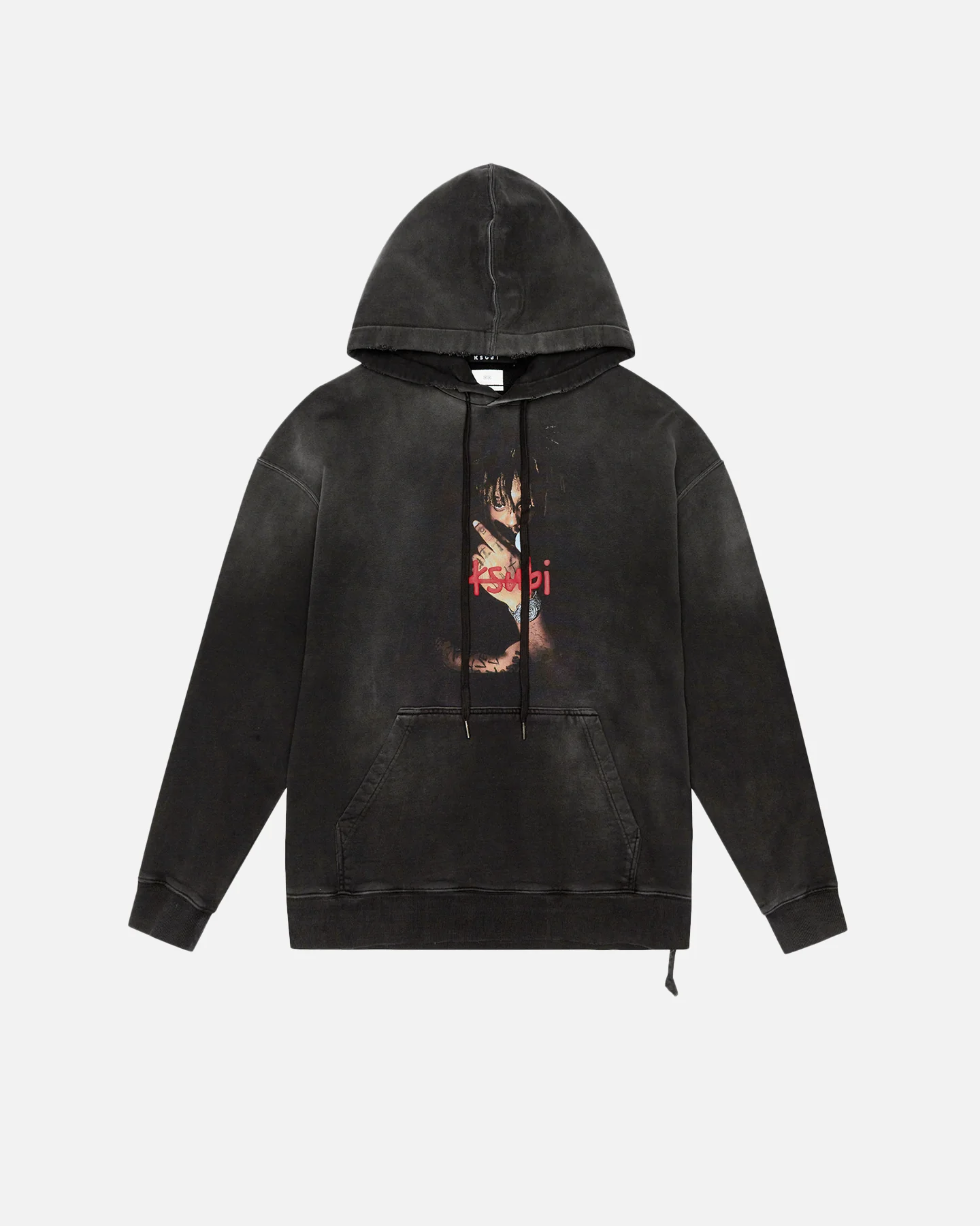 Ksubi X Juice Wrld Biggie Hoodie Black - Image 5