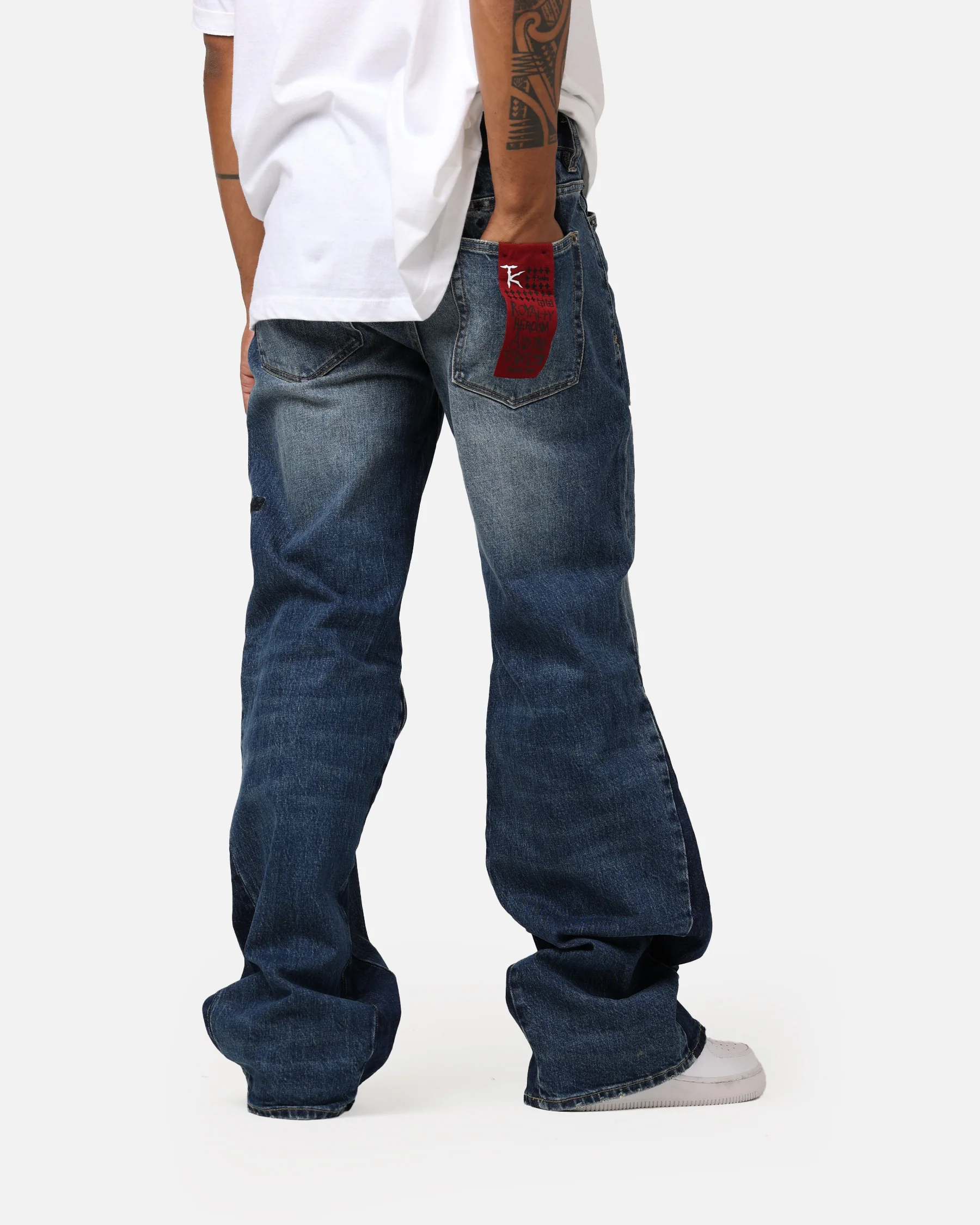 Ksubi X Trippie Redd Bronko Trip Spliced Jeans Denim - Image 4