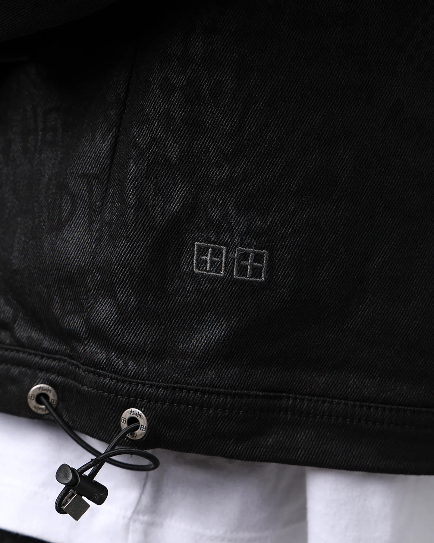 Ksubi Zip Grease Hoodie Black - Image 7