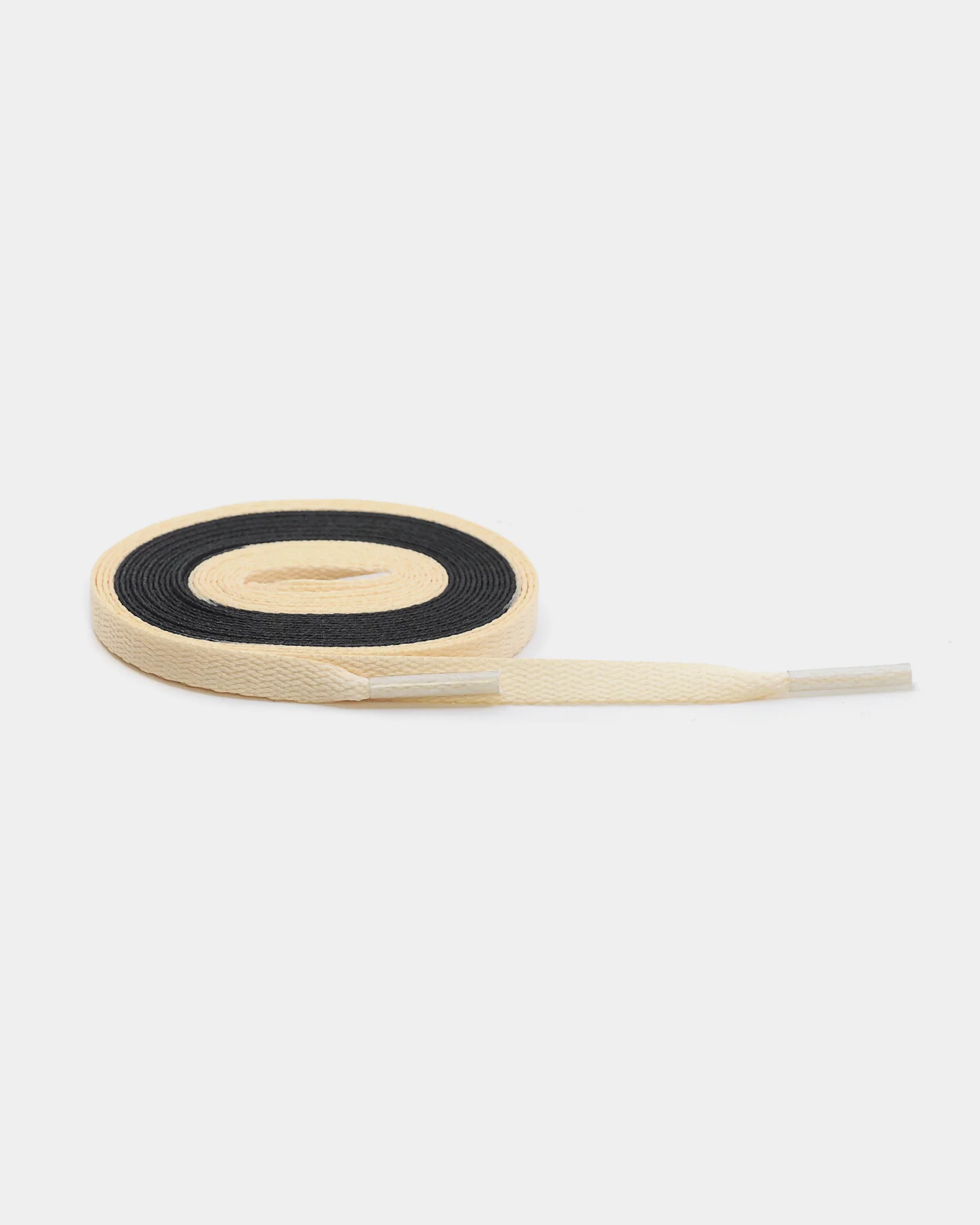 Lacespace Jordan Two Tone Laces Light Beige/Black - Image 3