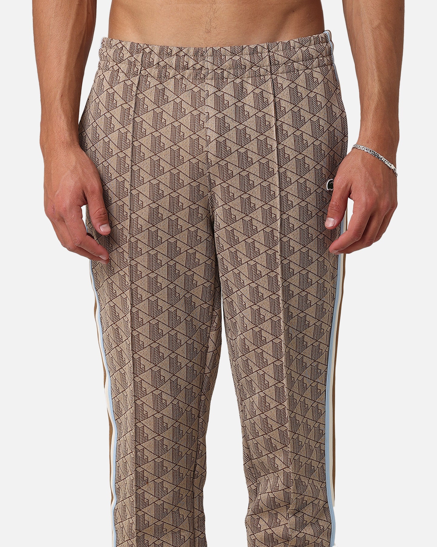 Lacoste Core Originals Monogram Track Pants Croissant - Image 7