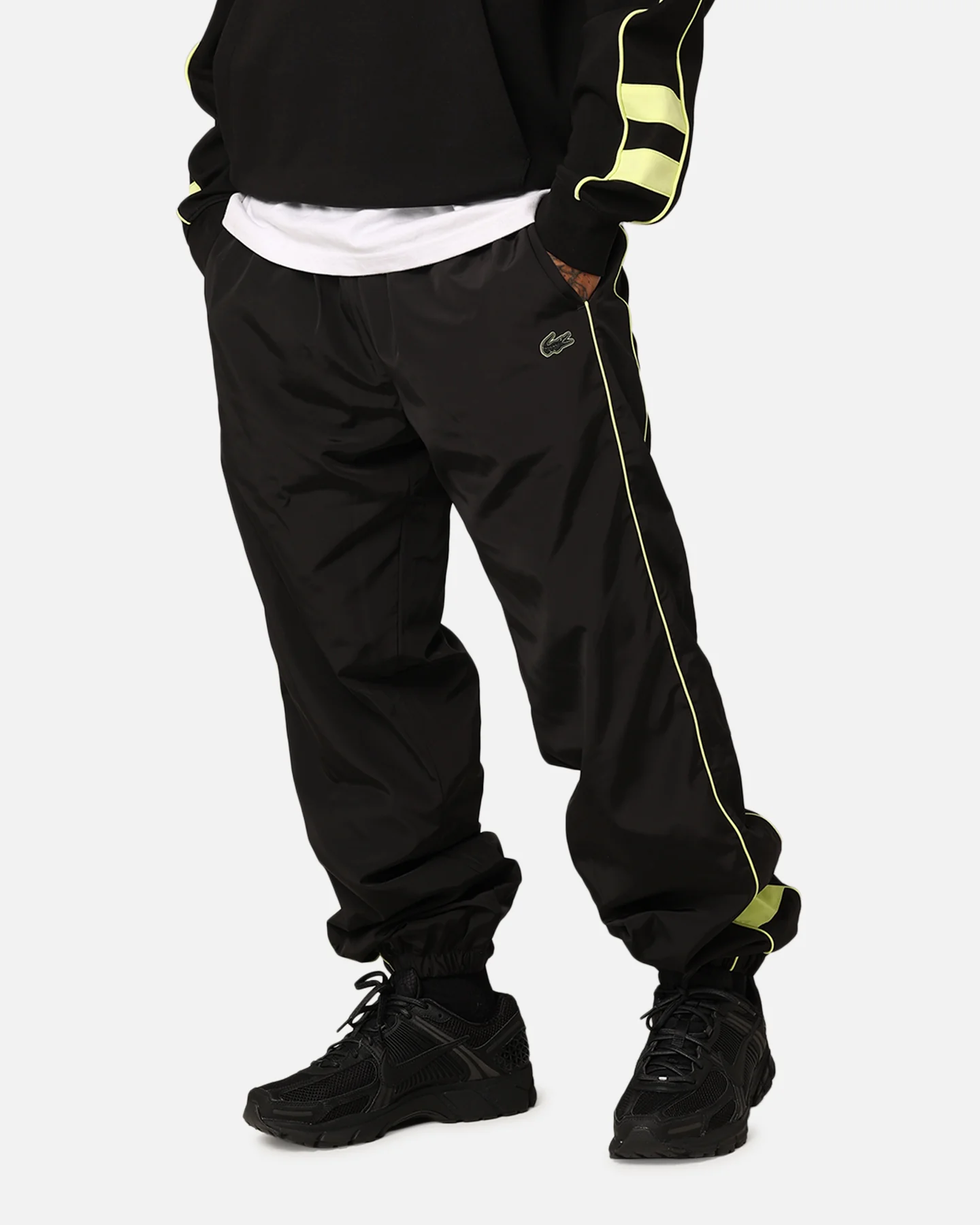 Lacoste Transitional Active Logo Track Pants Black - Image 6