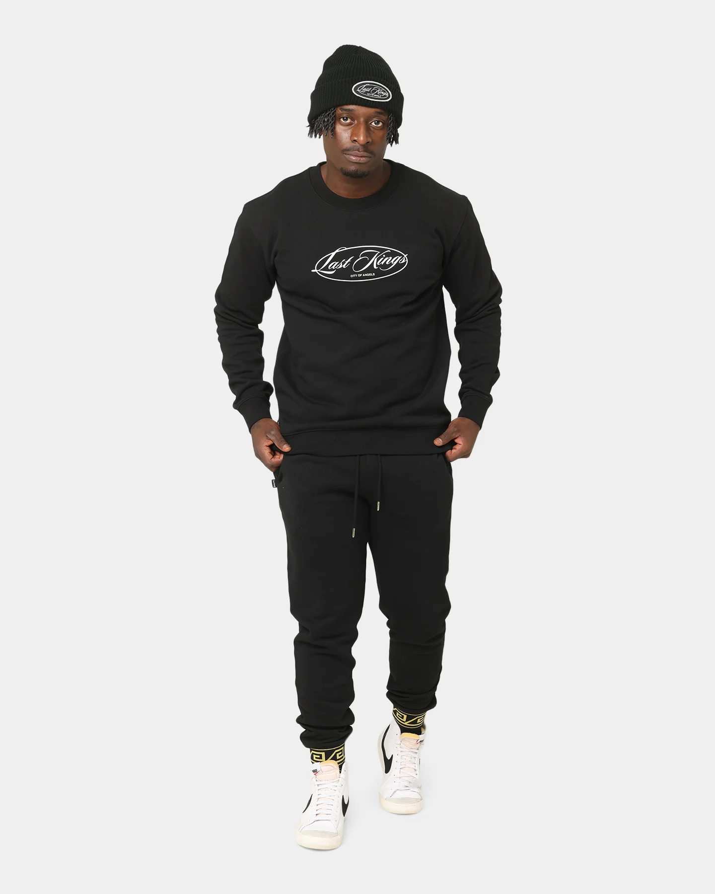 Last Kings City Of Angels Crewneck Black - Image 2
