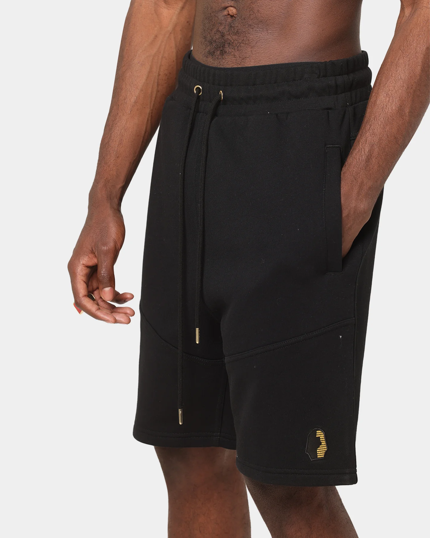 Last Kings Tut Basic Sweat Shorts Black - Image 7