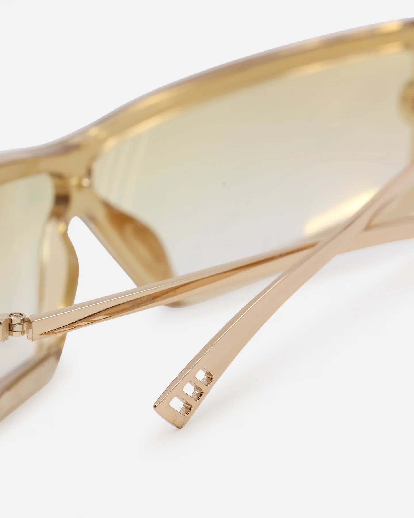 Le Specs Bodyguard Sunglasses Gold - Image 10