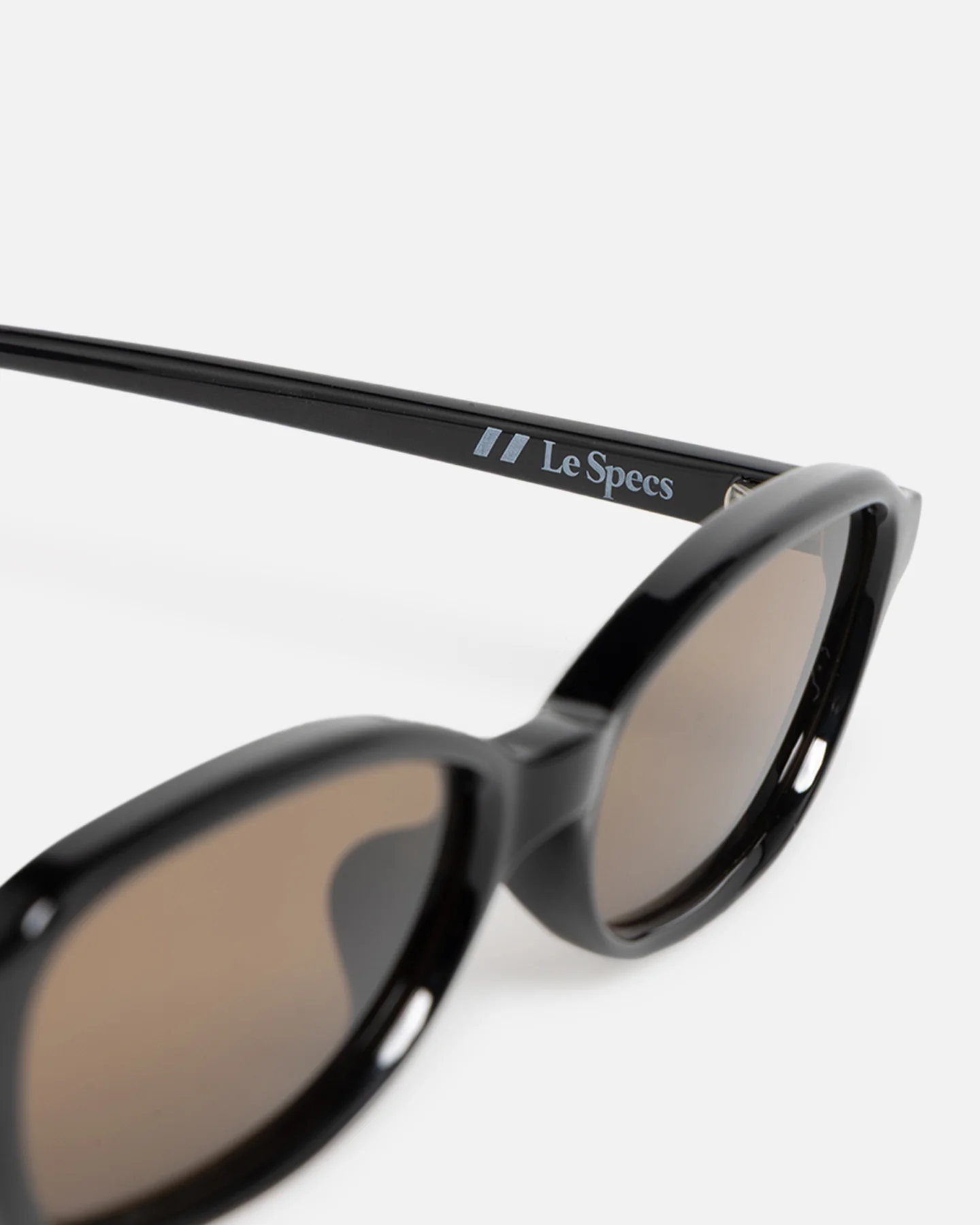 Le Specs Honey Pot Sunglasses Black/Brown - Image 6