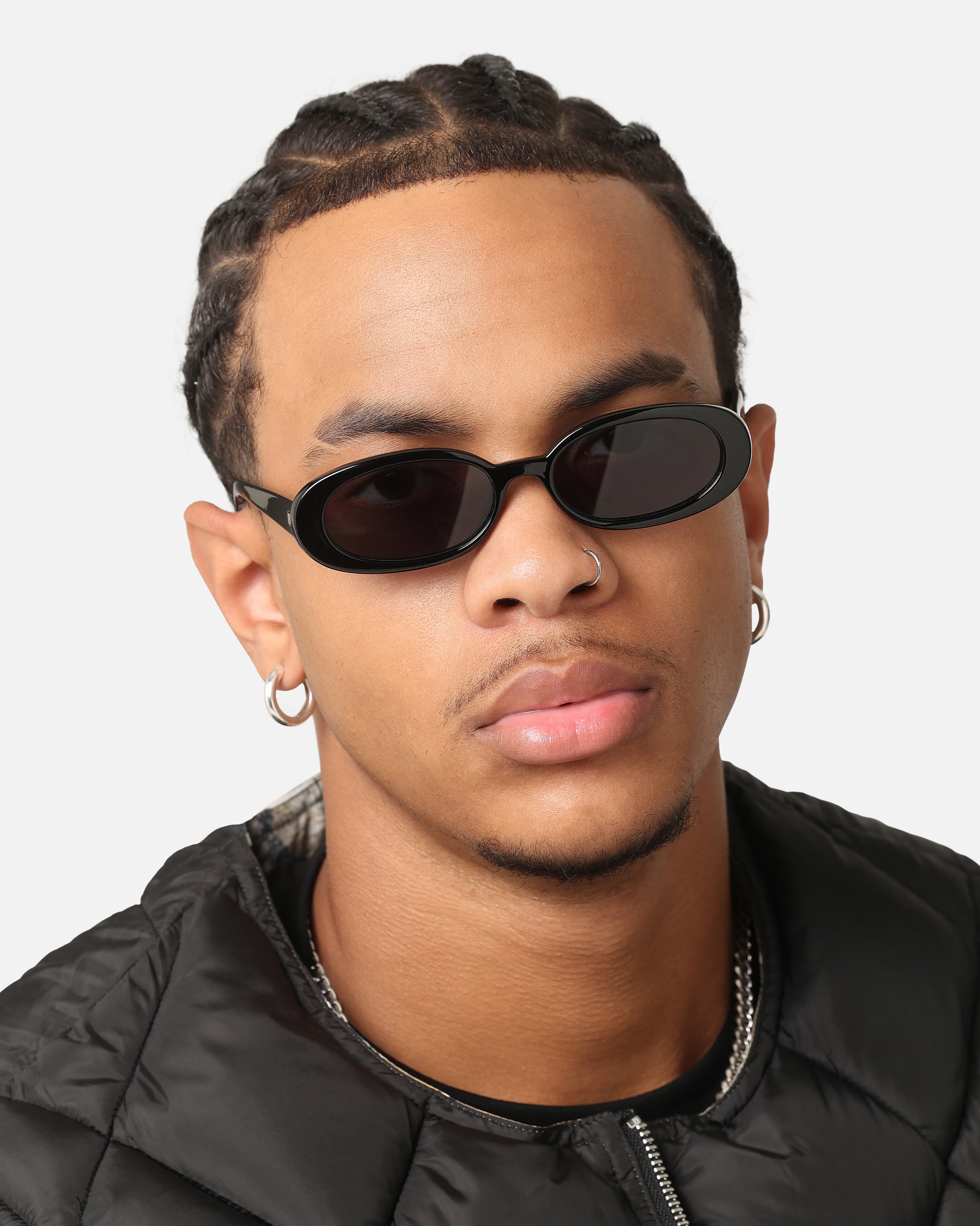 Le Specs Outta Love Sunglasses Black - Image 2