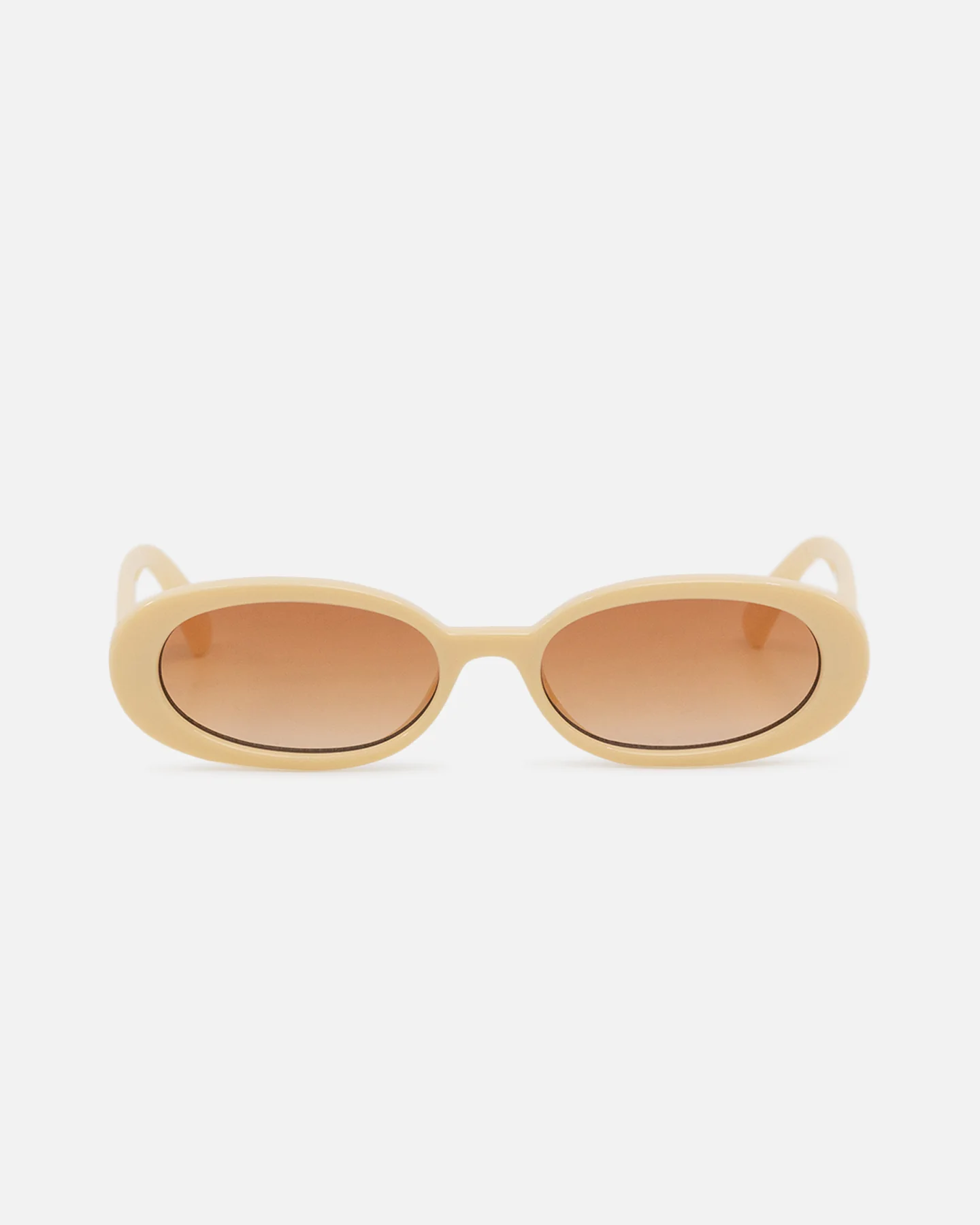 Le Specs Outta Love Sunglasses Ecru - Image 4