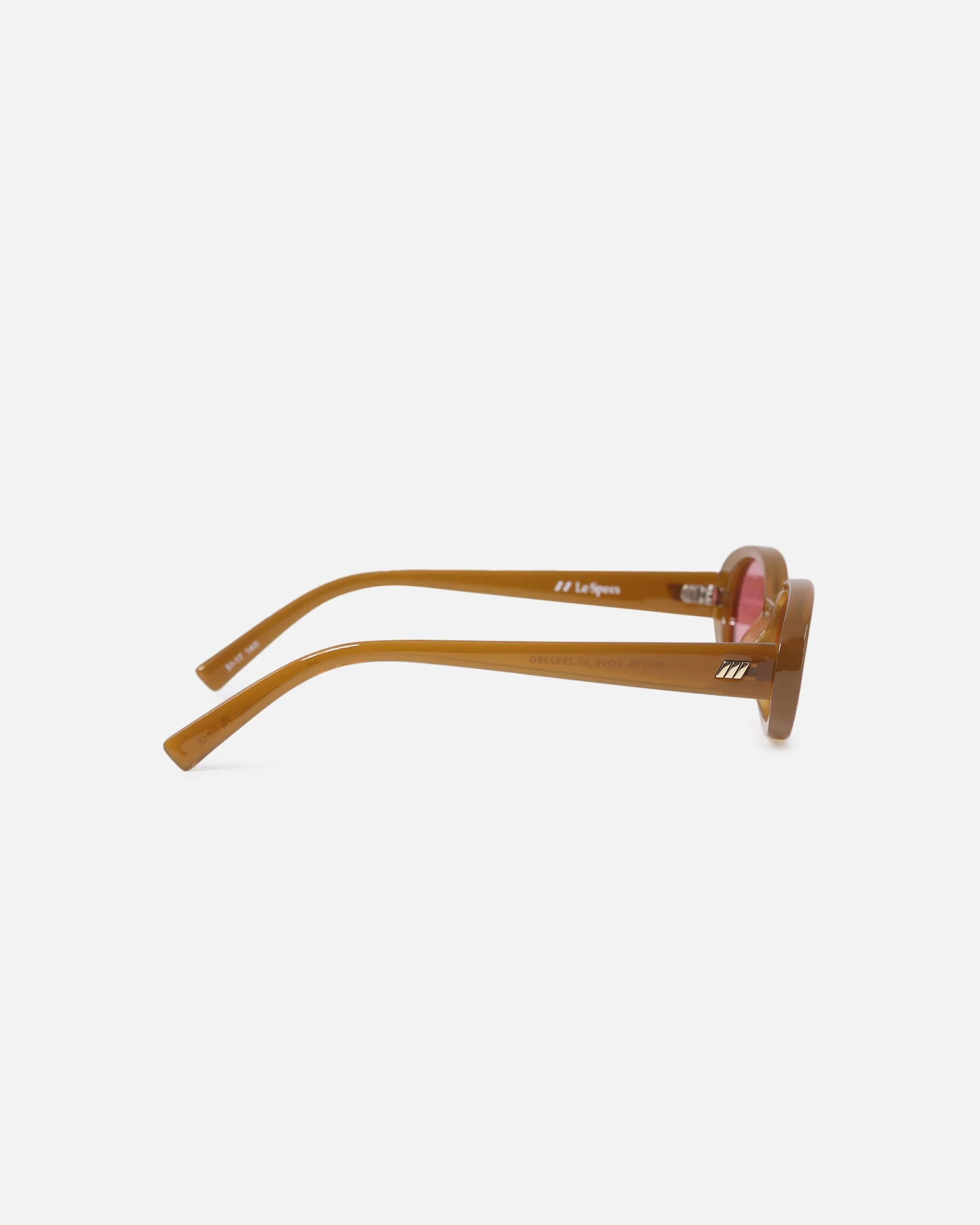 Le Specs Outta Love Sunglasses Toffee - Image 4