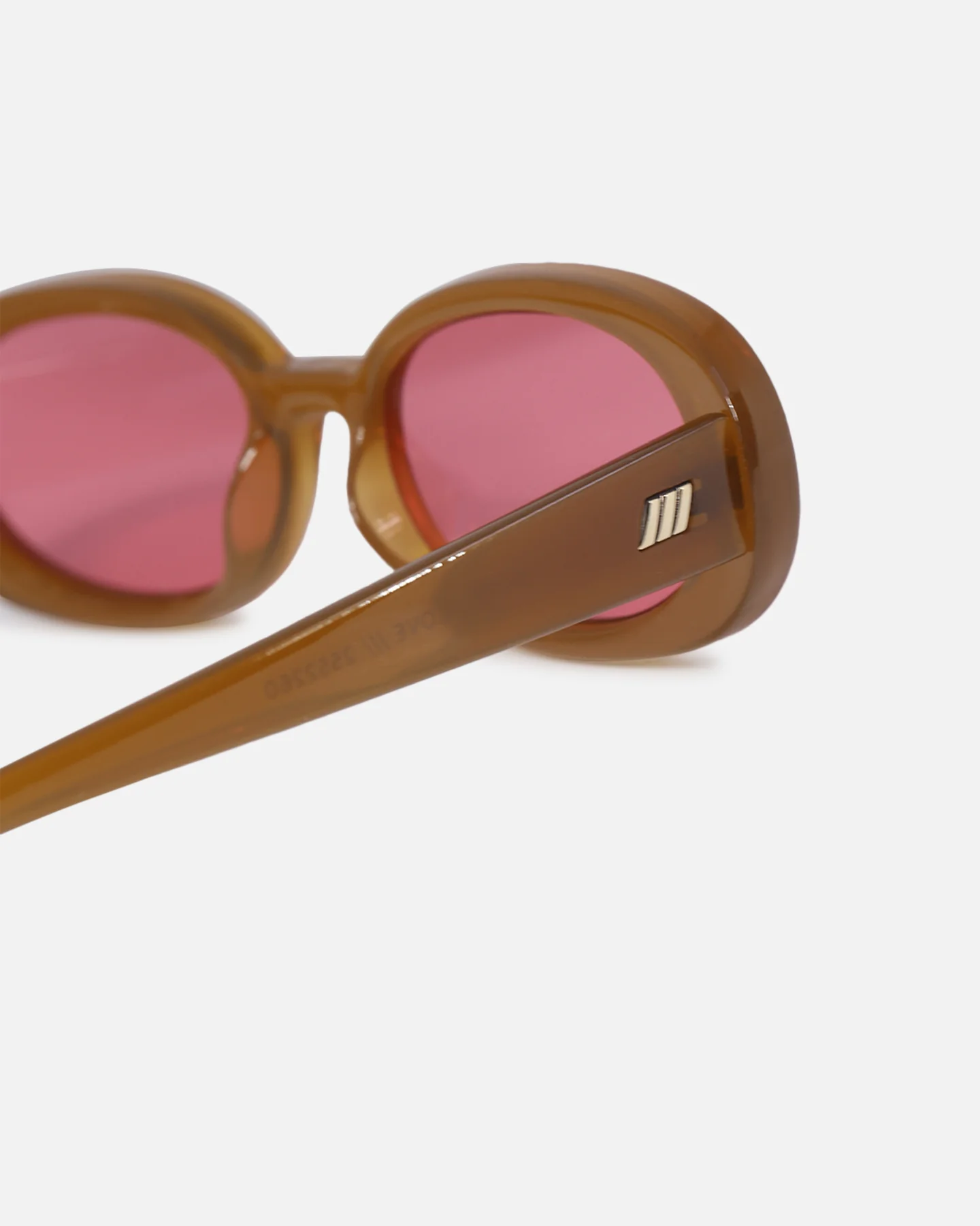 Le Specs Outta Love Sunglasses Toffee - Image 8