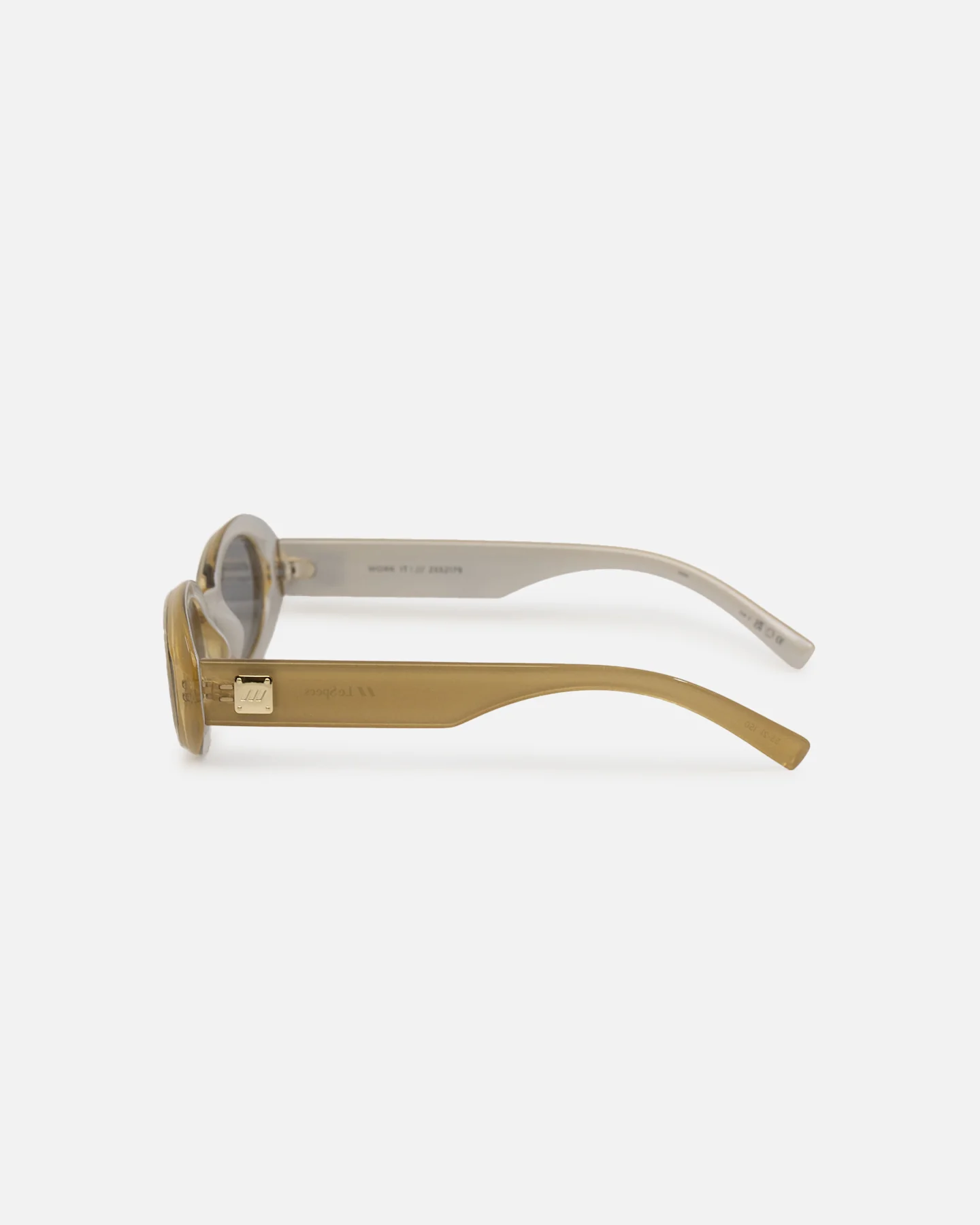 Le Specs Work It Sunglasses Champagne - Image 6