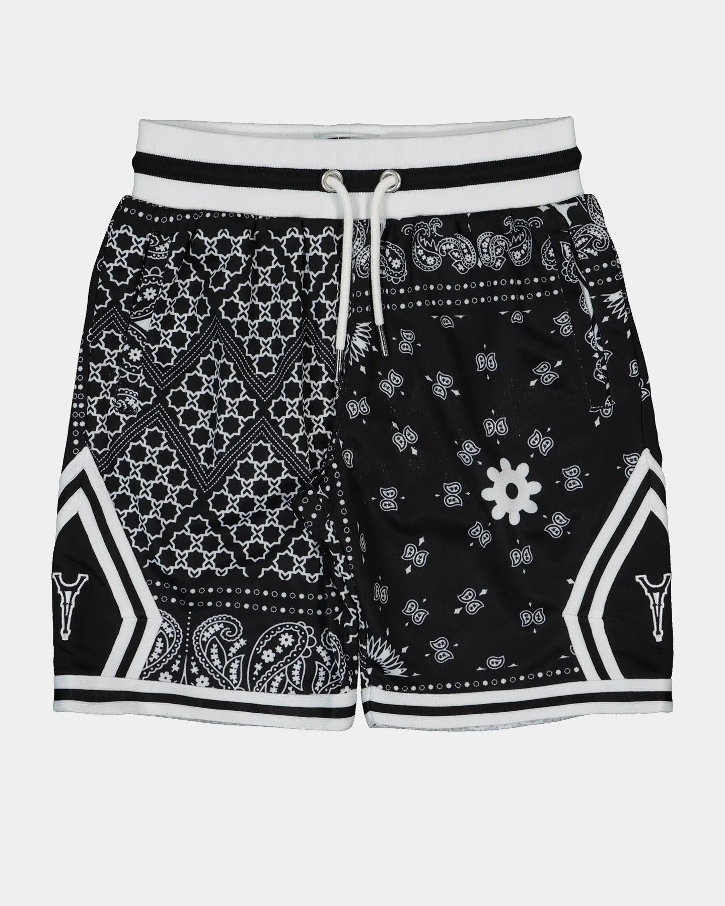 Lil Hommé Kid's BU Basketball Shorts Black - Image 2