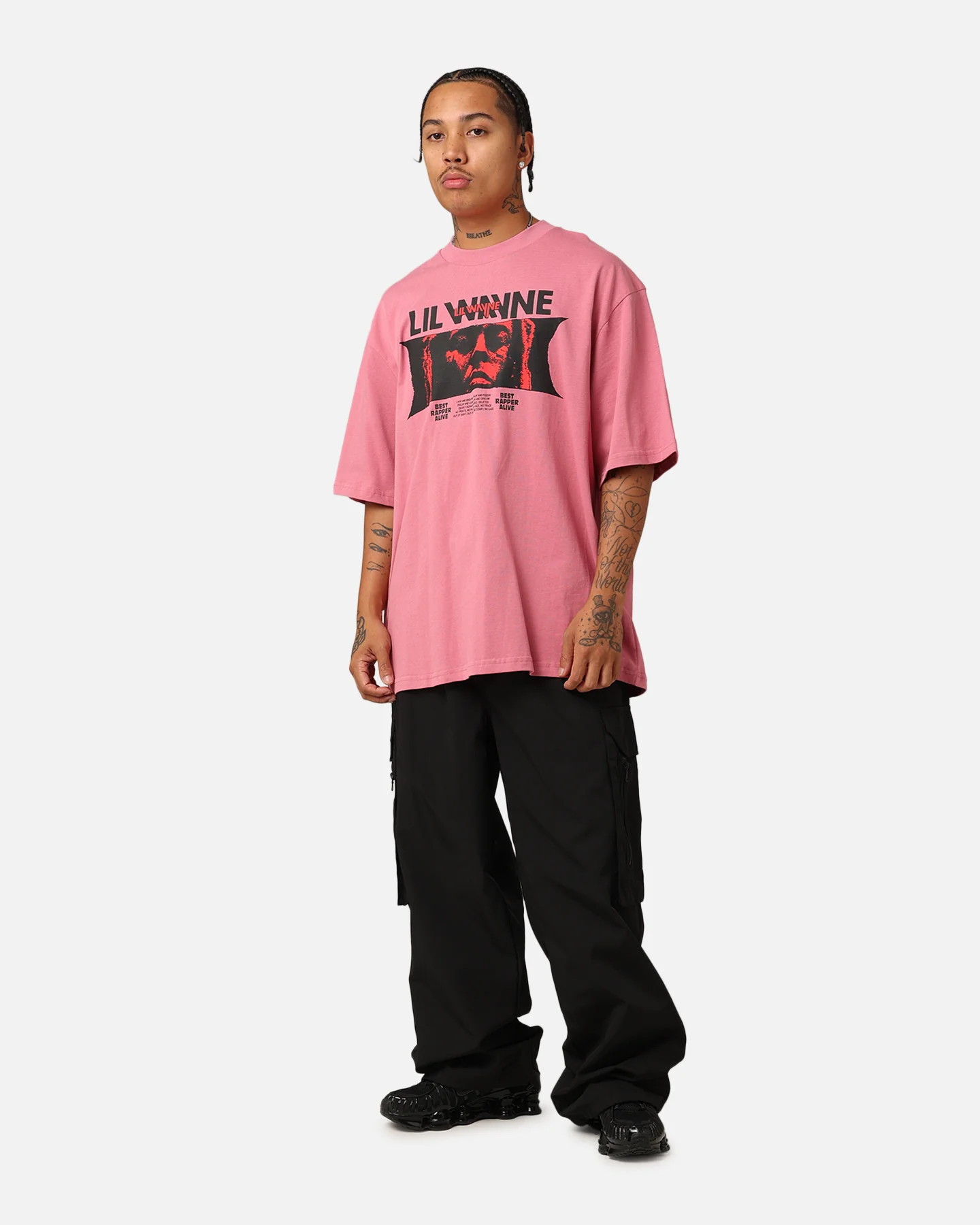 Lil Wayne The Heart Of New Orleans T-Shirt Grape - Image 2
