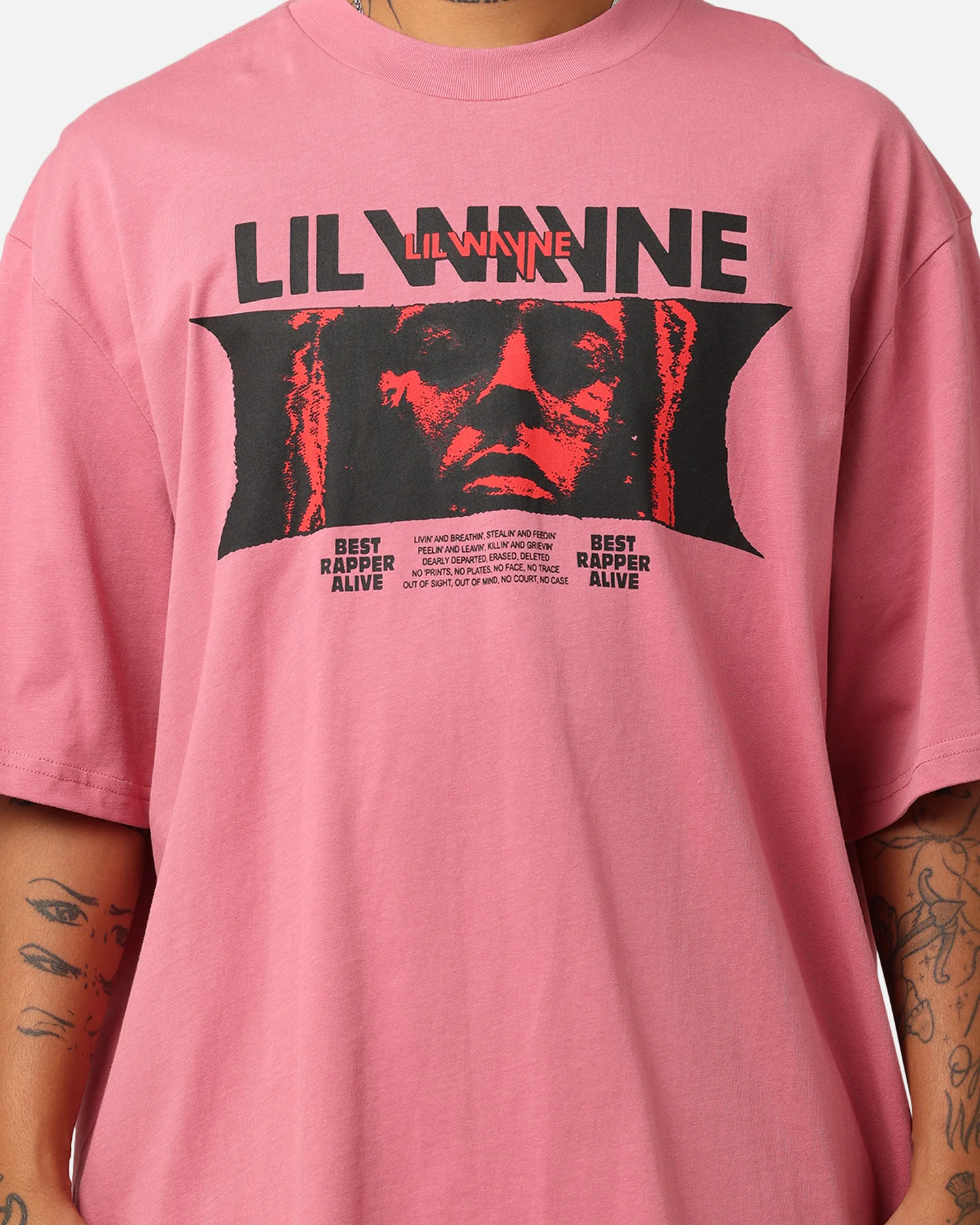 Lil Wayne The Heart Of New Orleans T-Shirt Grape - Image 3