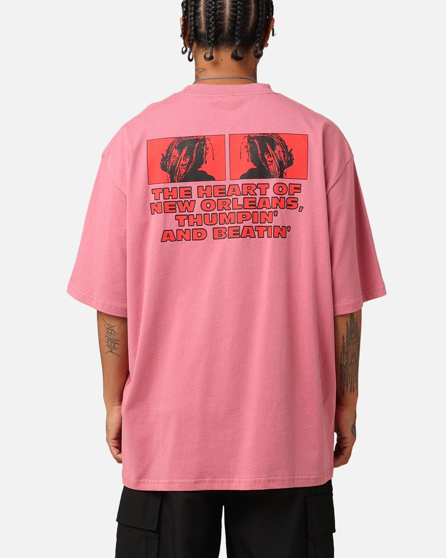 Lil Wayne The Heart Of New Orleans T-Shirt Grape - Image 4