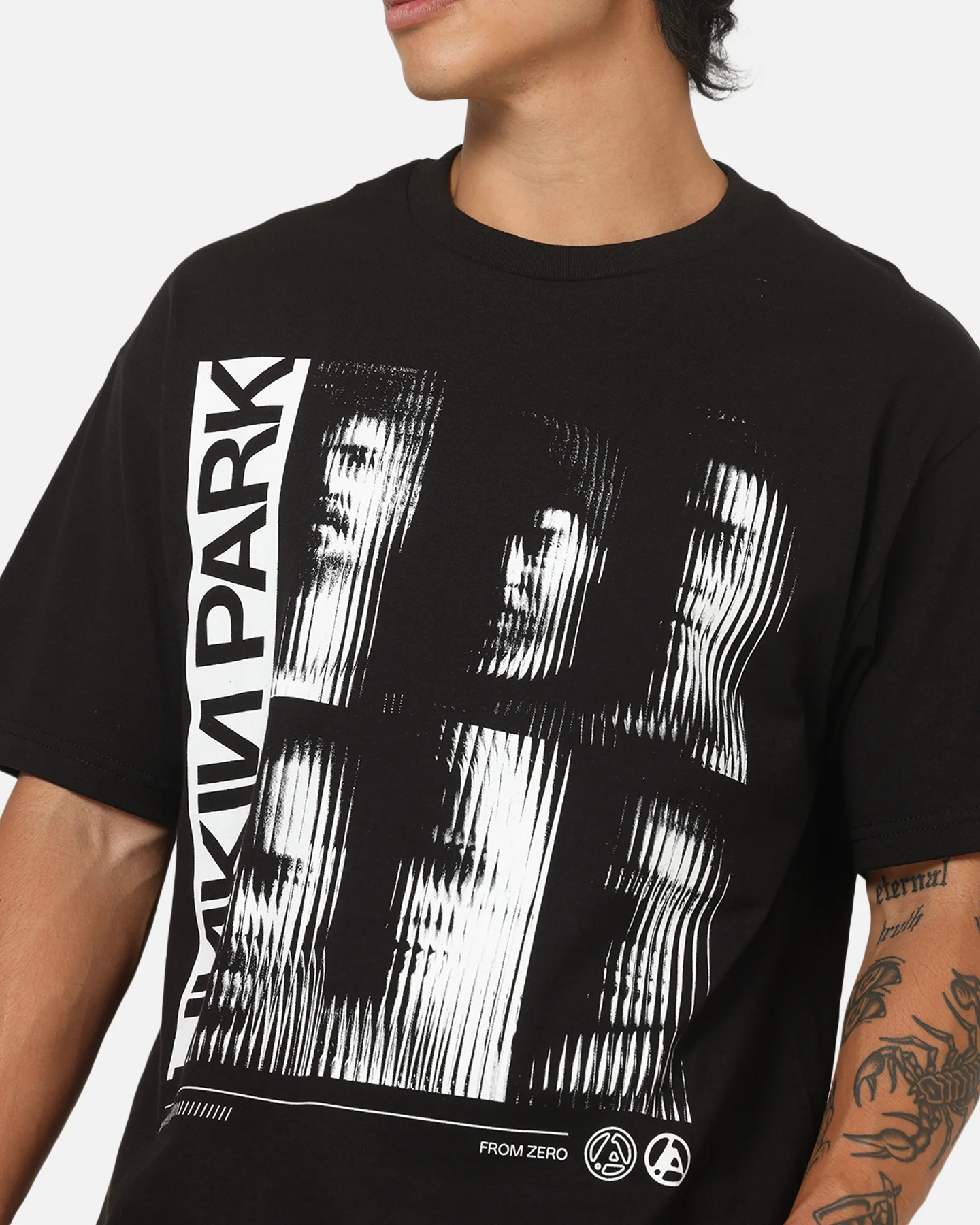 Linkin Park Boxed Faces T-Shirt Black - Image 6