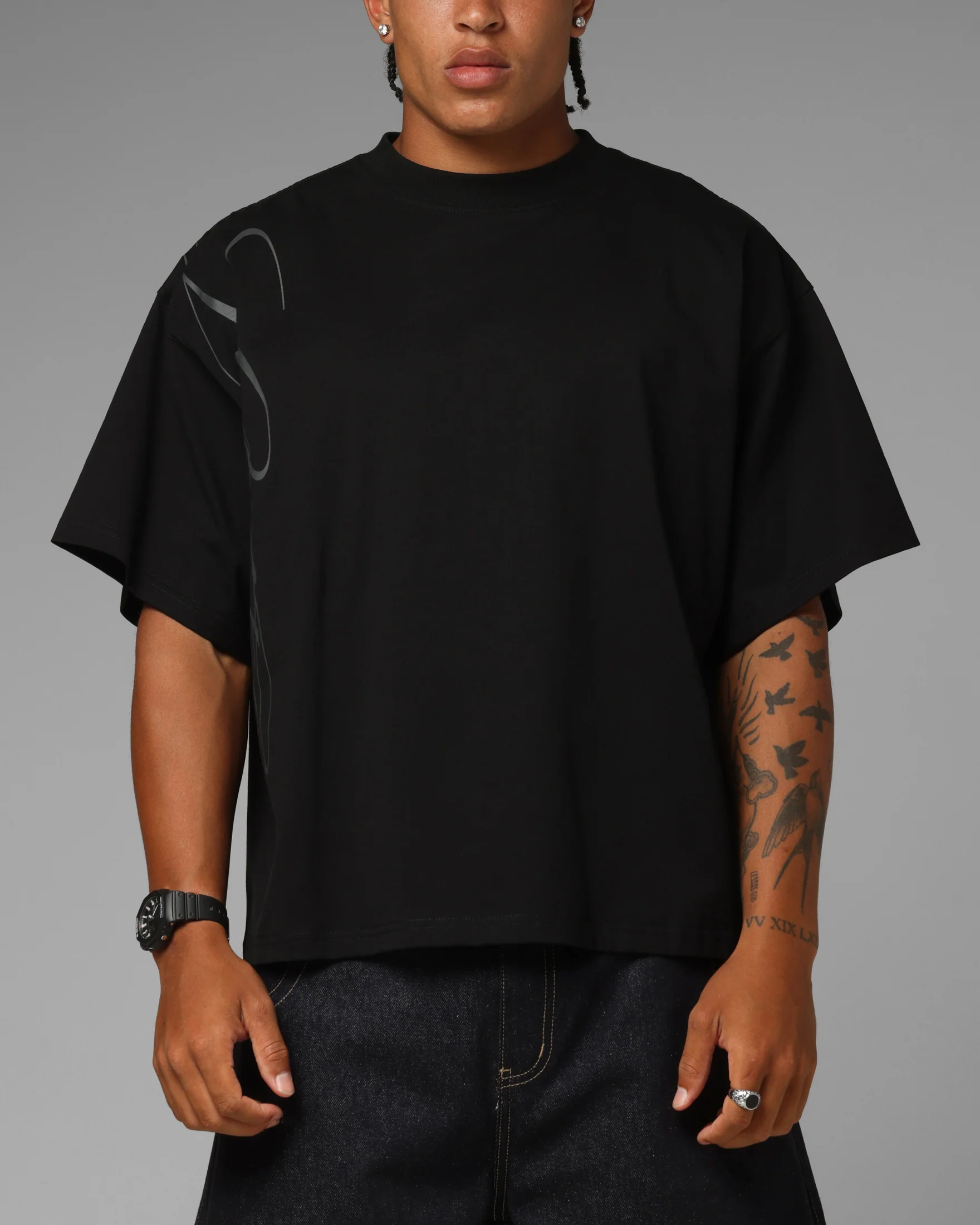 Loiter Apeezy Oversized T-Shirt Black