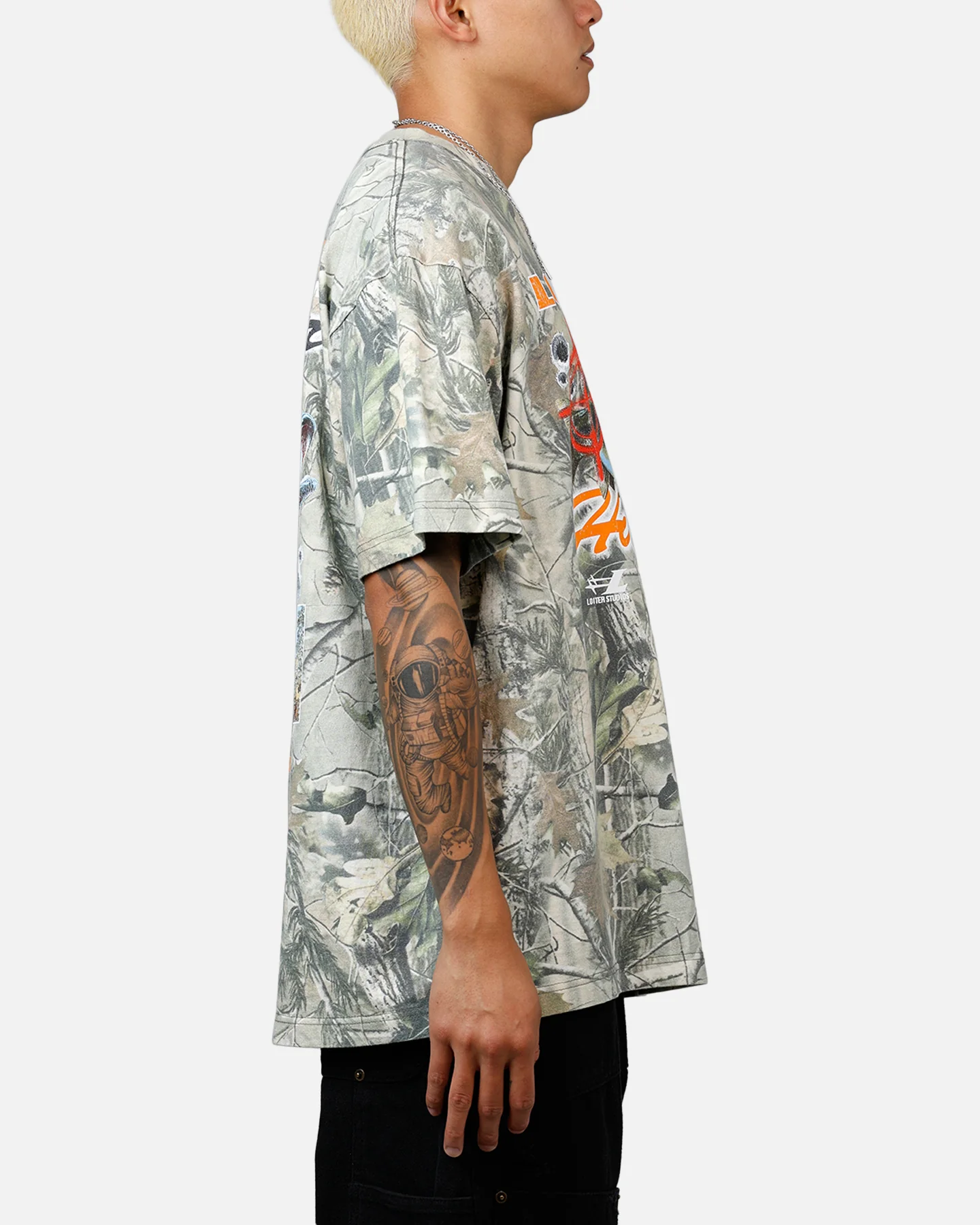 Loiter Big Game Camo T-Shirt Real Tree Camo - Image 4