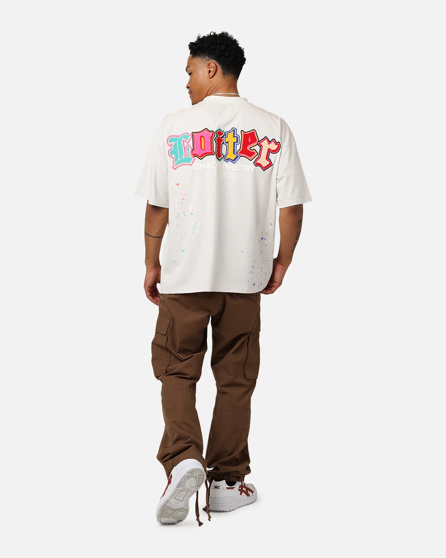 Loiter Chaos Theory T-Shirt Grey - Image 3