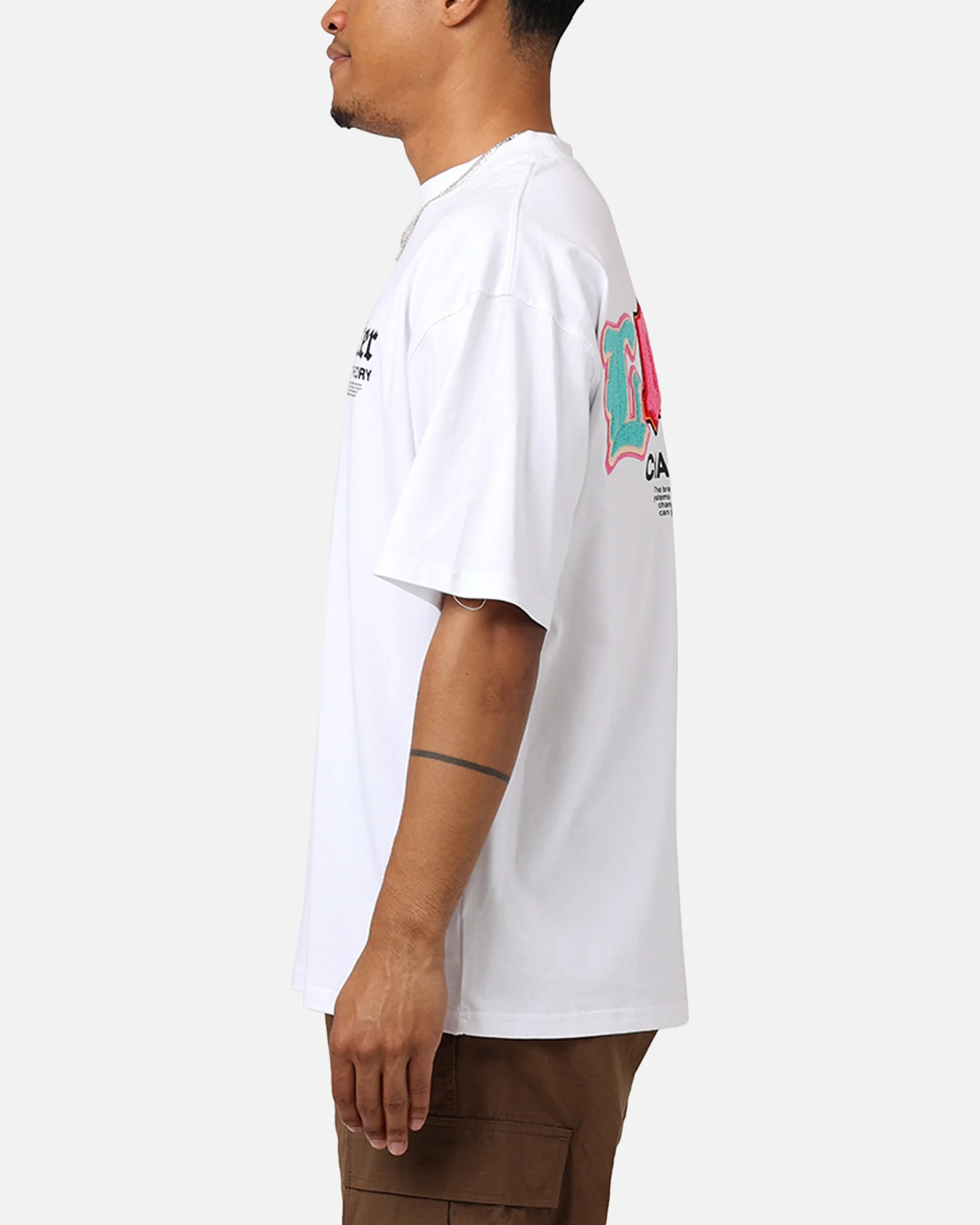 Loiter Chaos Theory T-Shirt White - Image 5