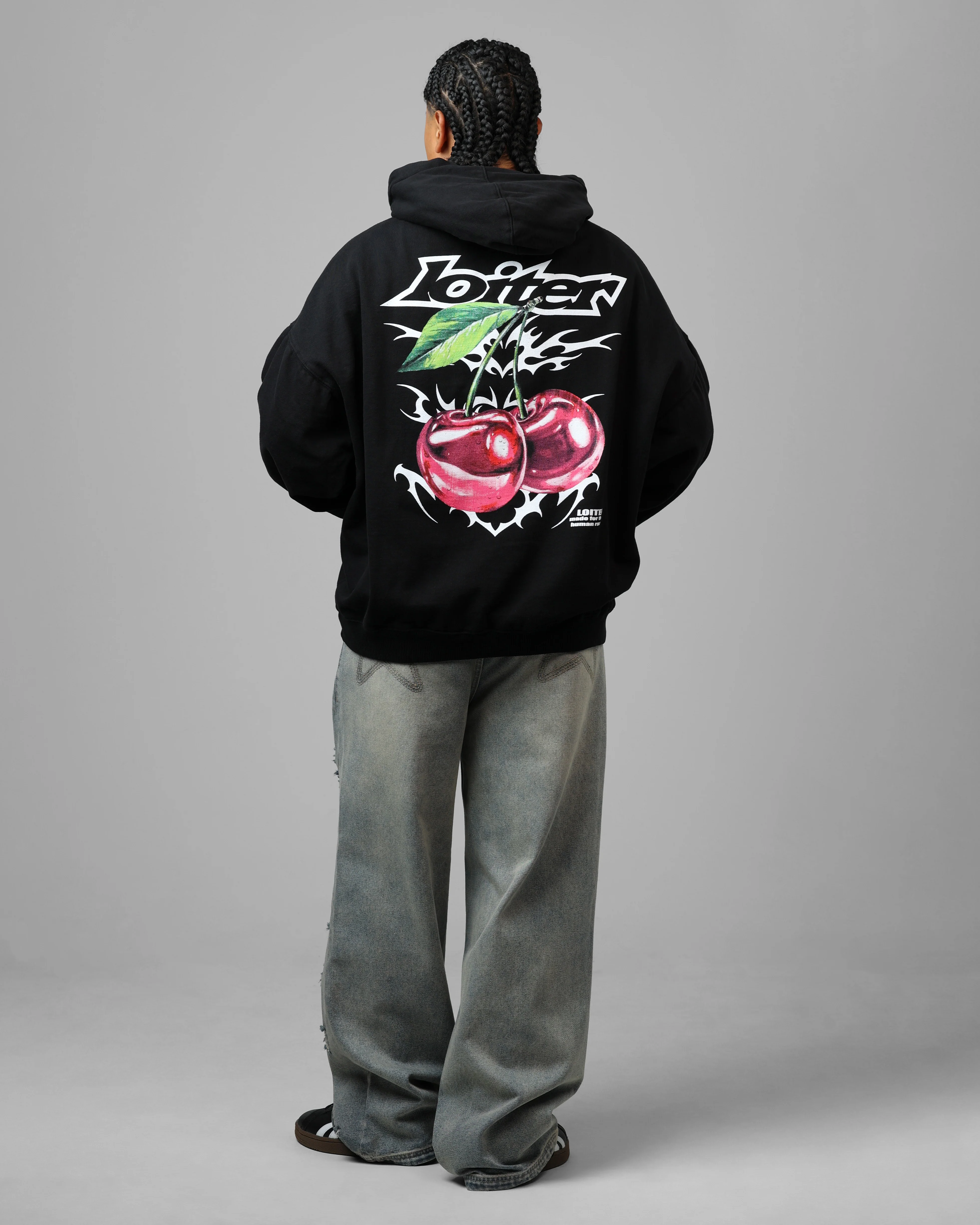 Loiter Cherry Pick Hoodie Black - Image 6