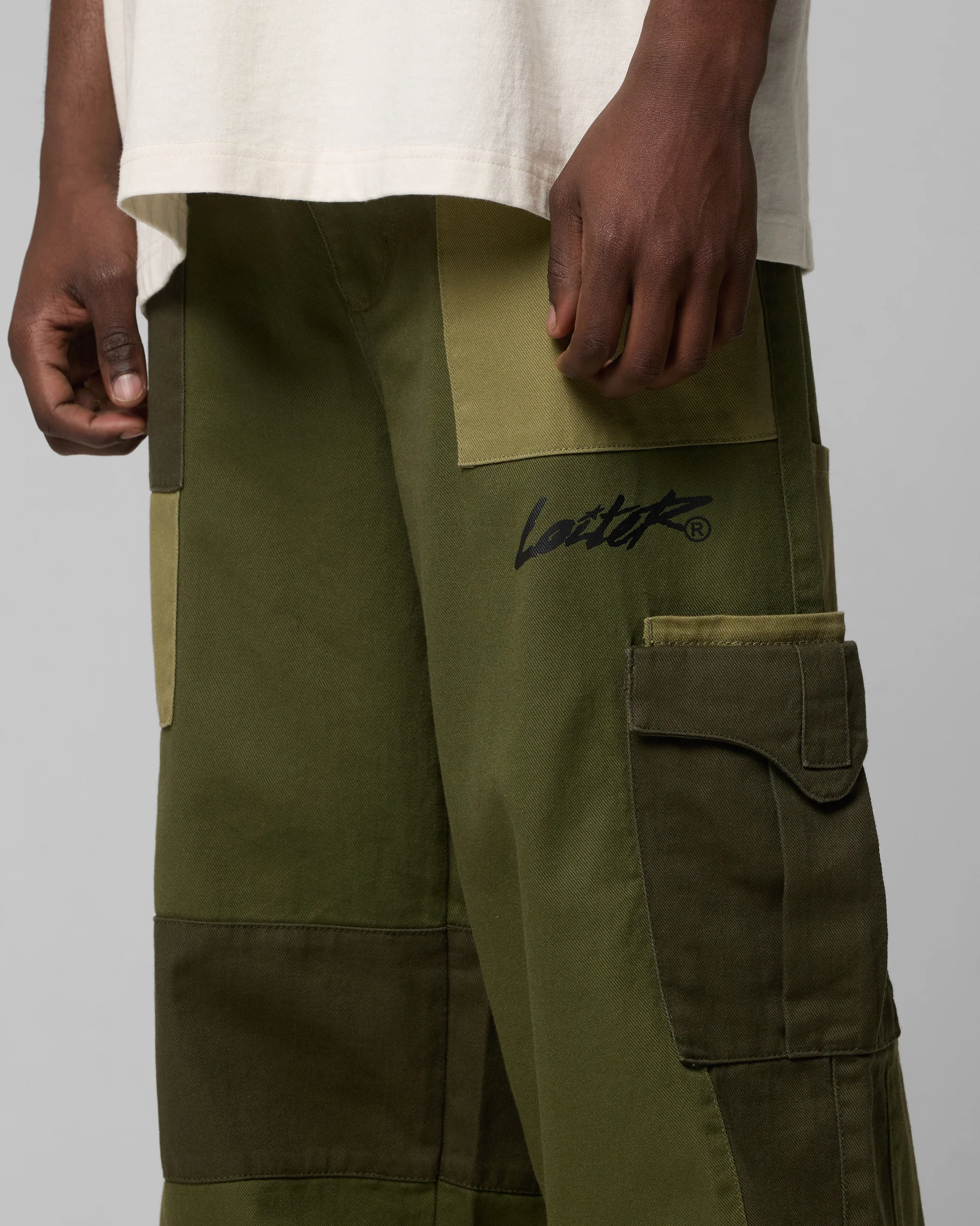 Loiter Collateral Cargo Pants Khaki - Image 4