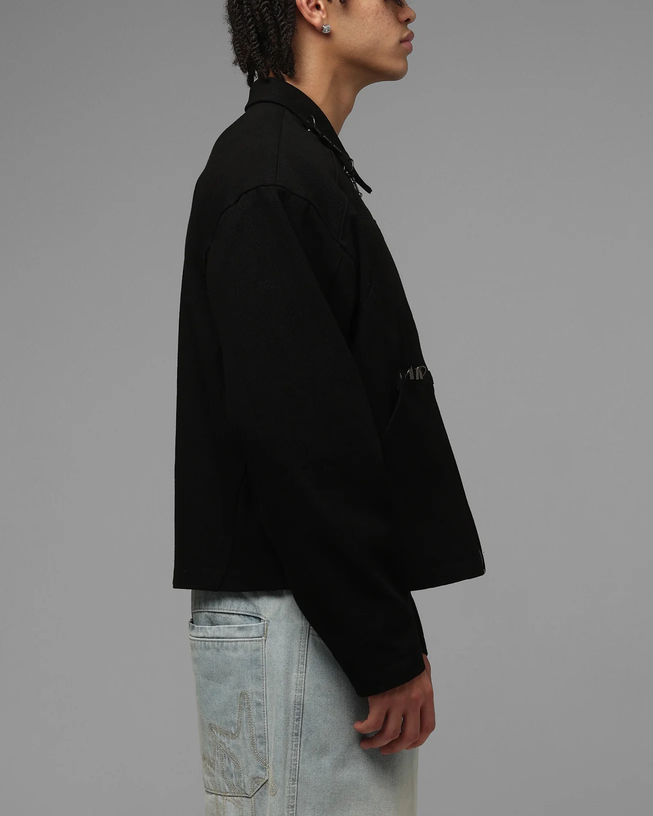 Loiter Compound Biker Jacket Black - Image 4