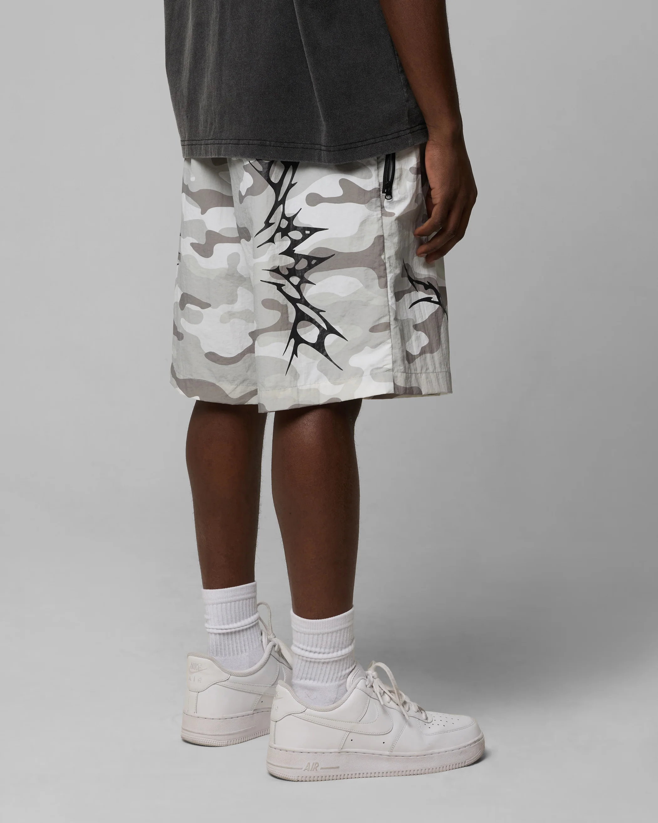 Loiter Cyber Walk Shorts Snow Camo - Image 5