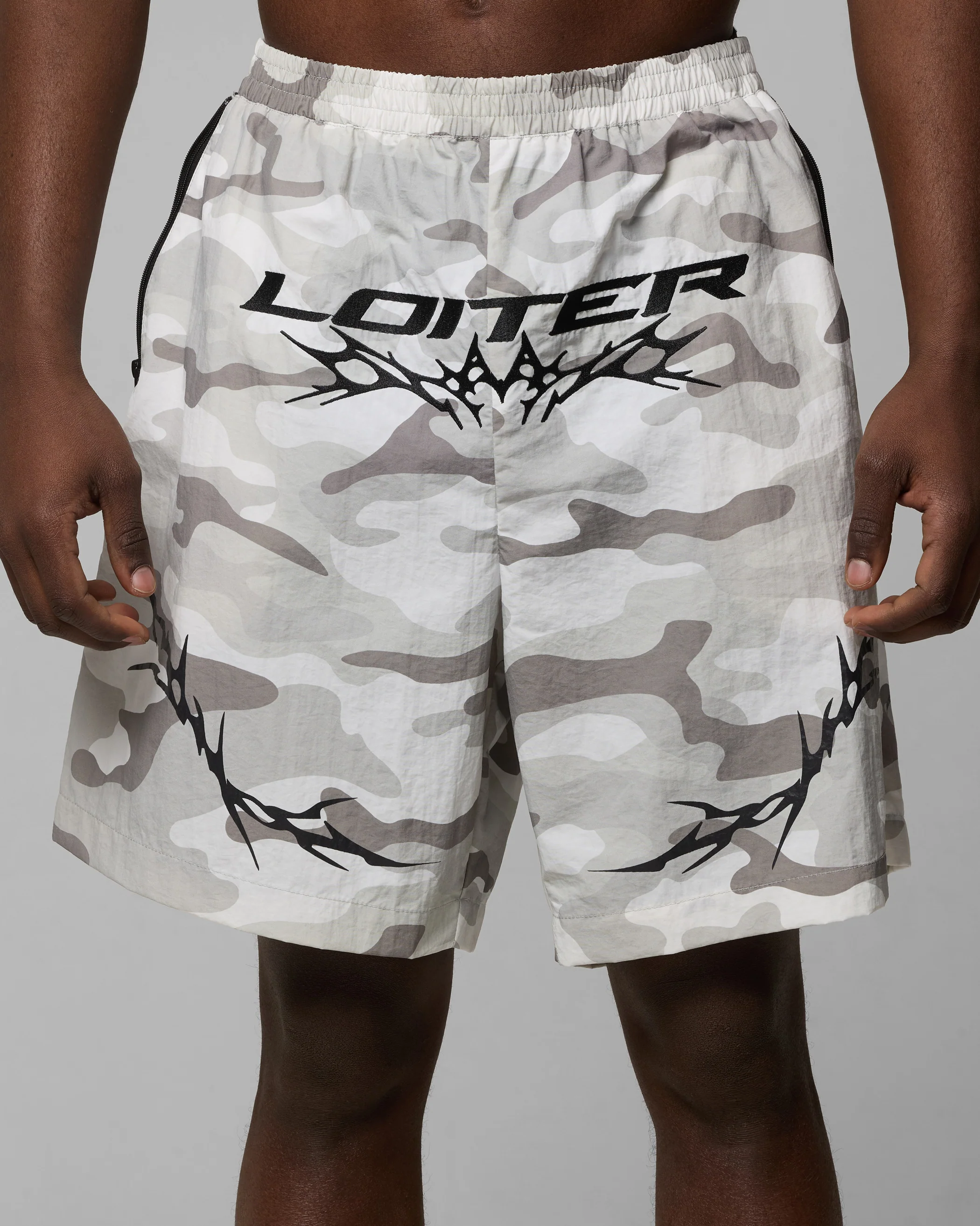 Loiter Cyber Walk Shorts Snow Camo - Image 7
