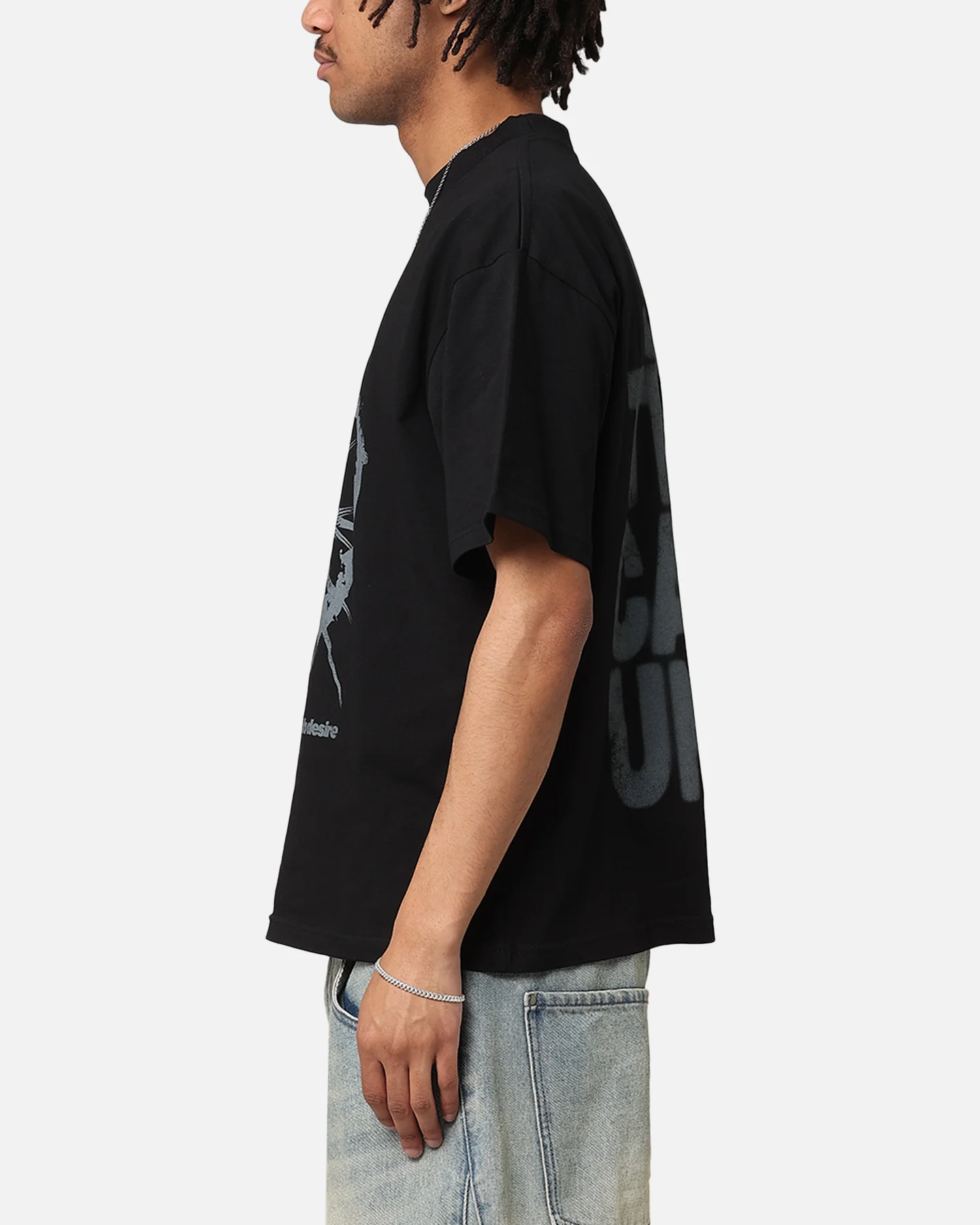 Loiter Desire T-Shirt Black - Image 6