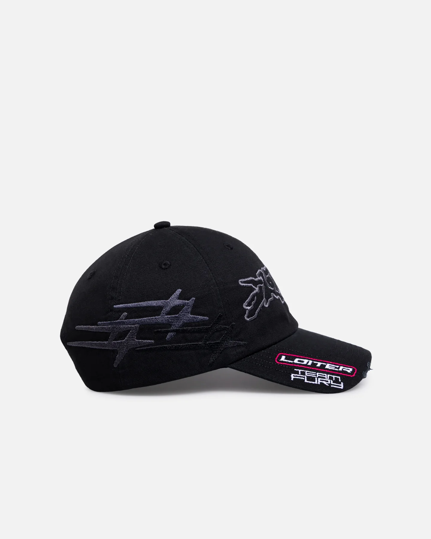 Loiter Destruction Snapback Black - Image 3