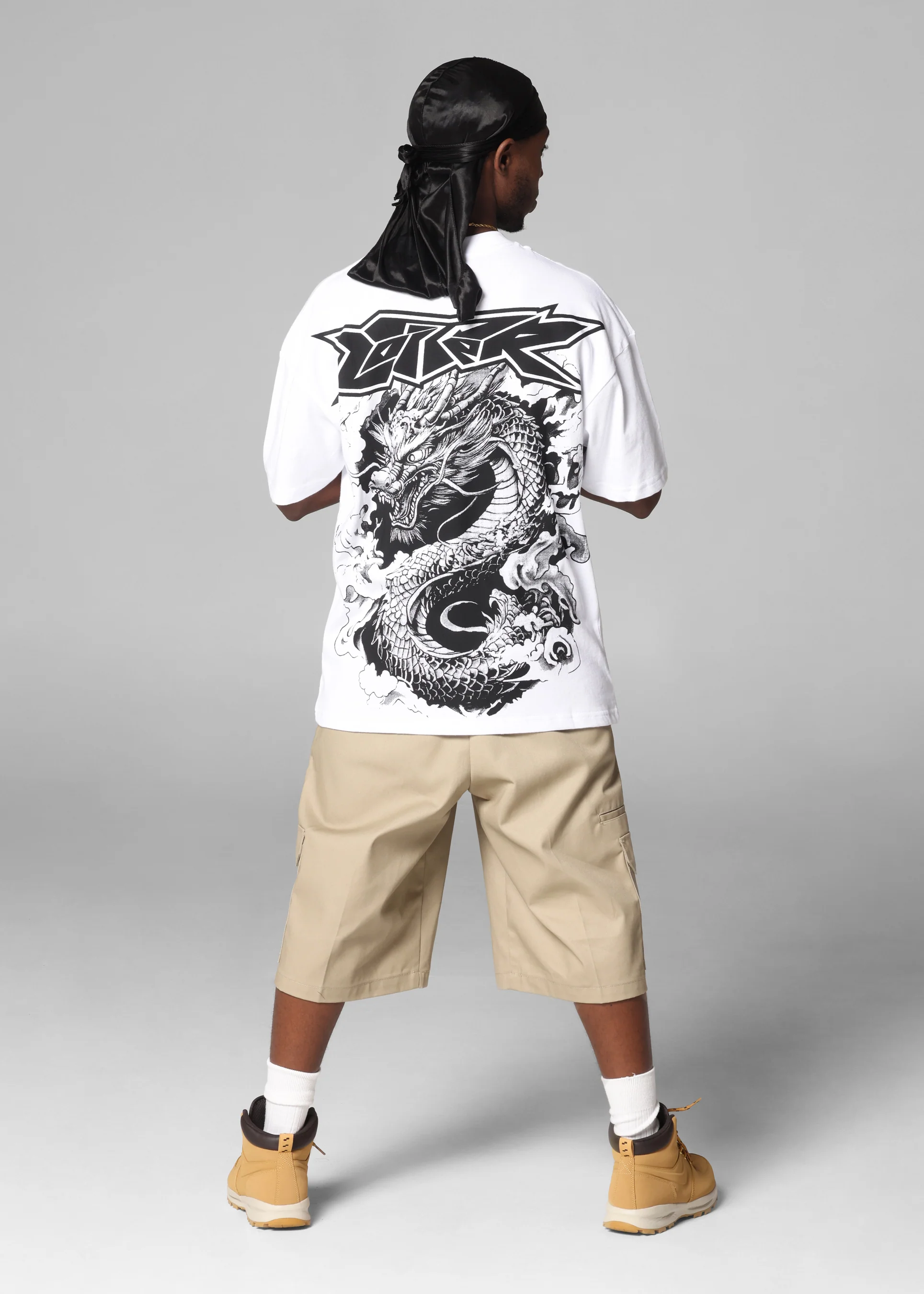 Loiter Draco Born T-Shirt White - Image 3