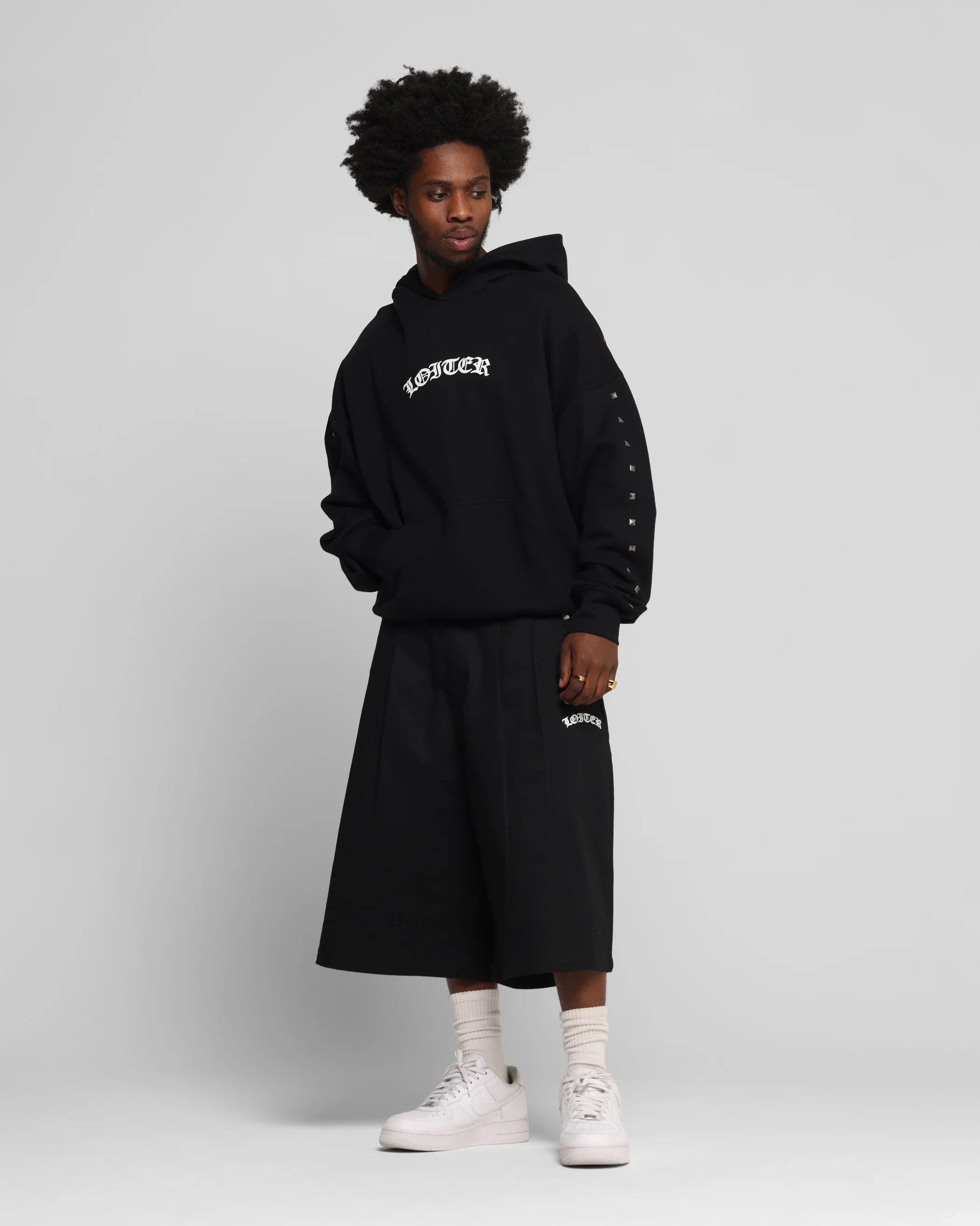 Loiter Draco Hoodie Black - Image 4