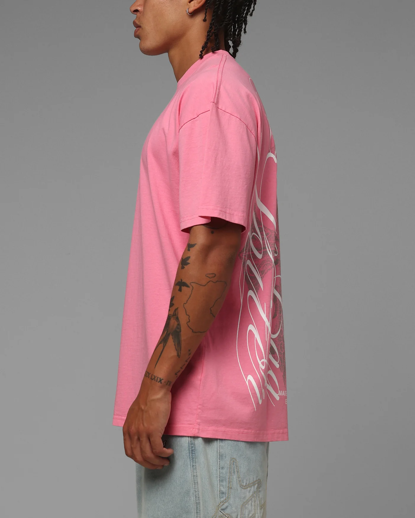 Loiter Eastern Bloc T-Shirt Pink - Image 6