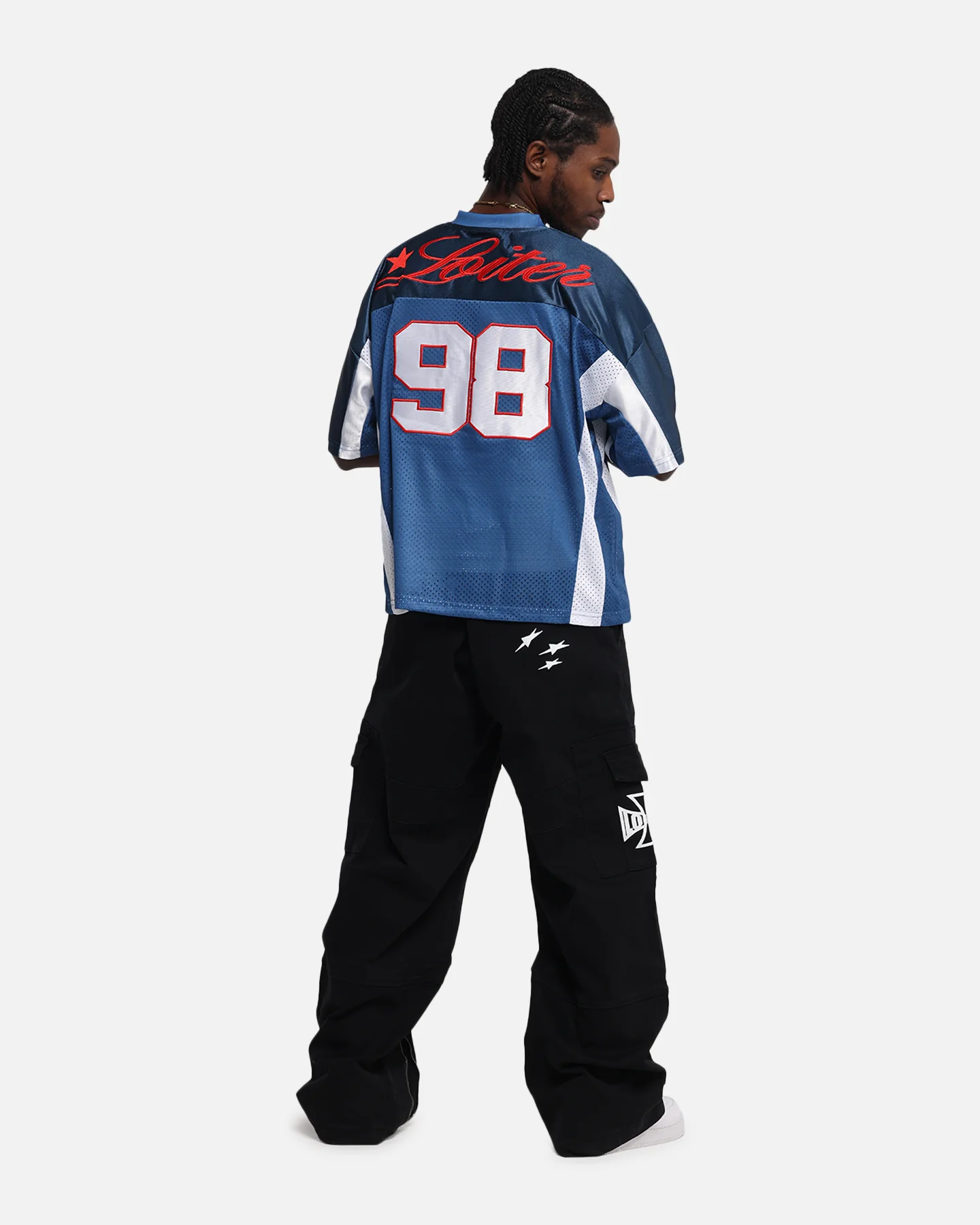 Loiter End Zone Jersey Navy - Image 4