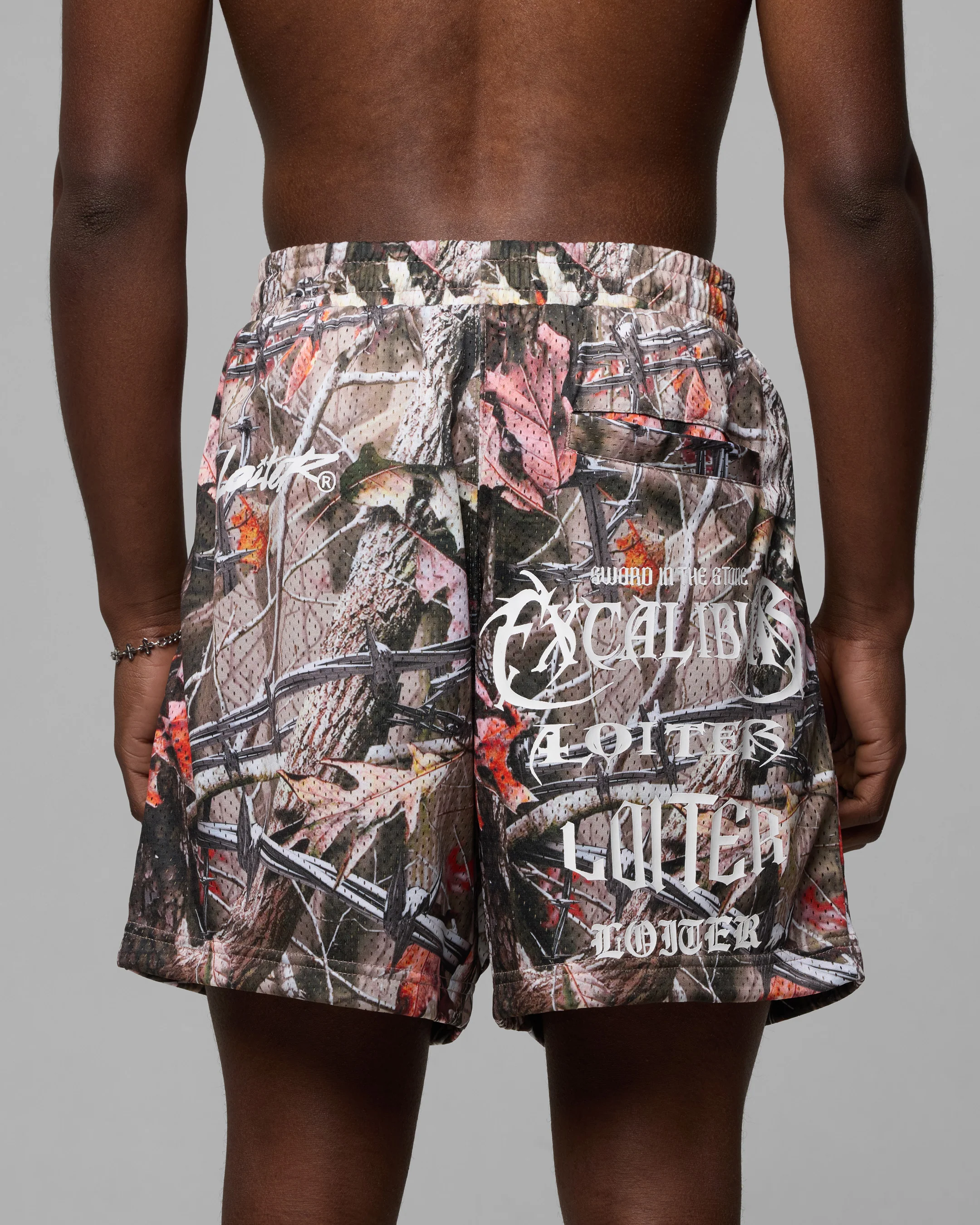 Loiter Excalibur Mesh Shorts Real Tree Camo - Image 8