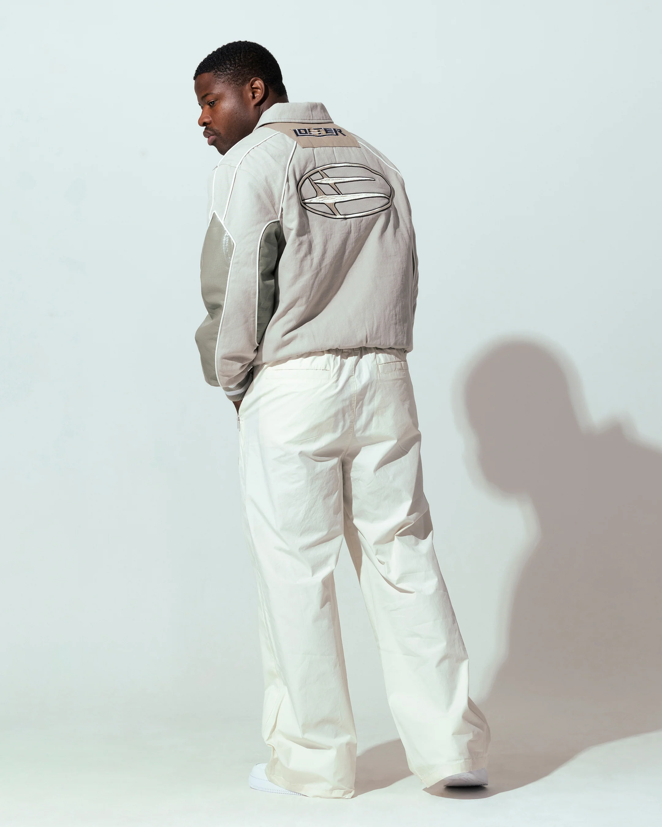 Loiter Formula Jacket Beige - Image 4