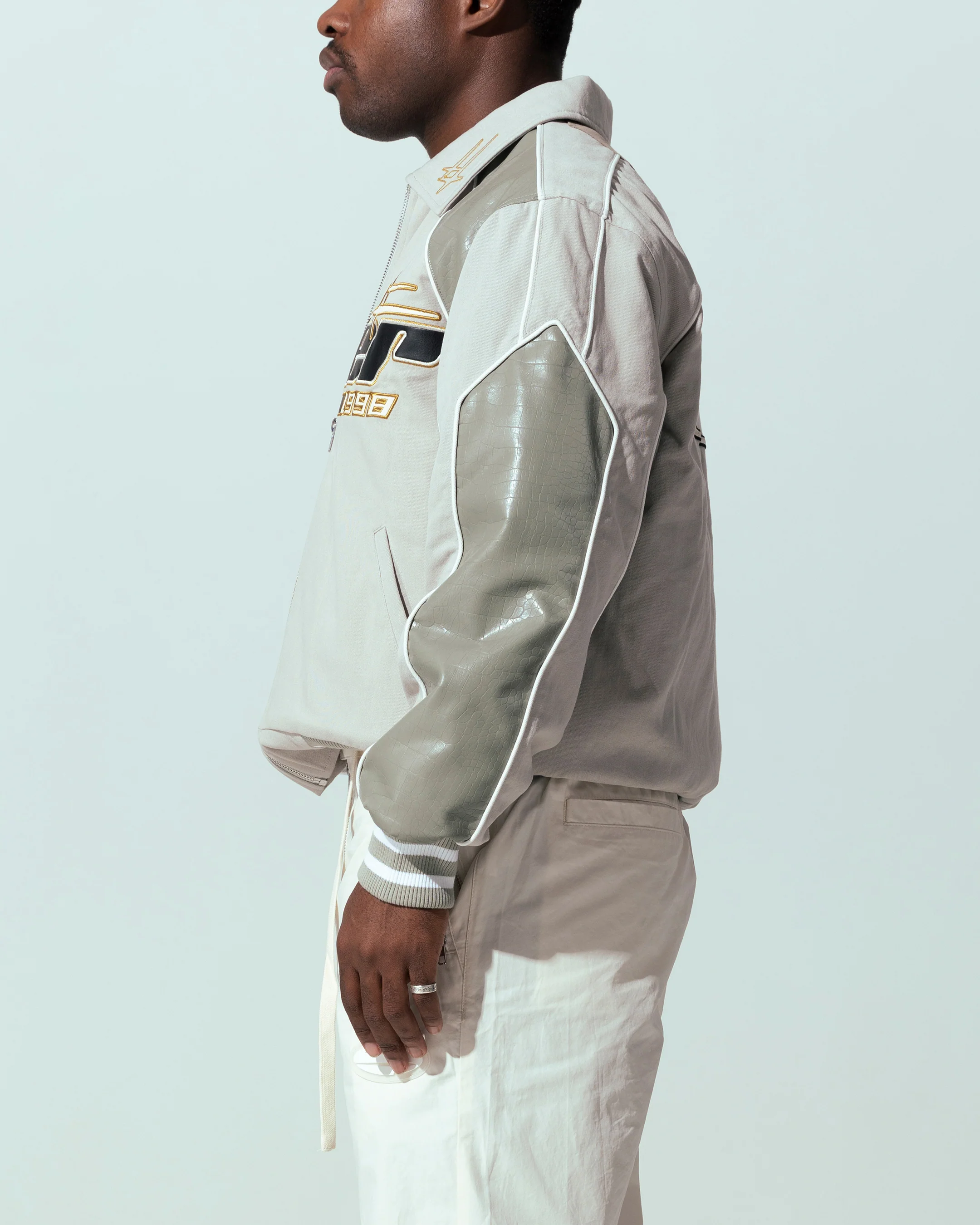 Loiter Formula Jacket Beige - Image 6