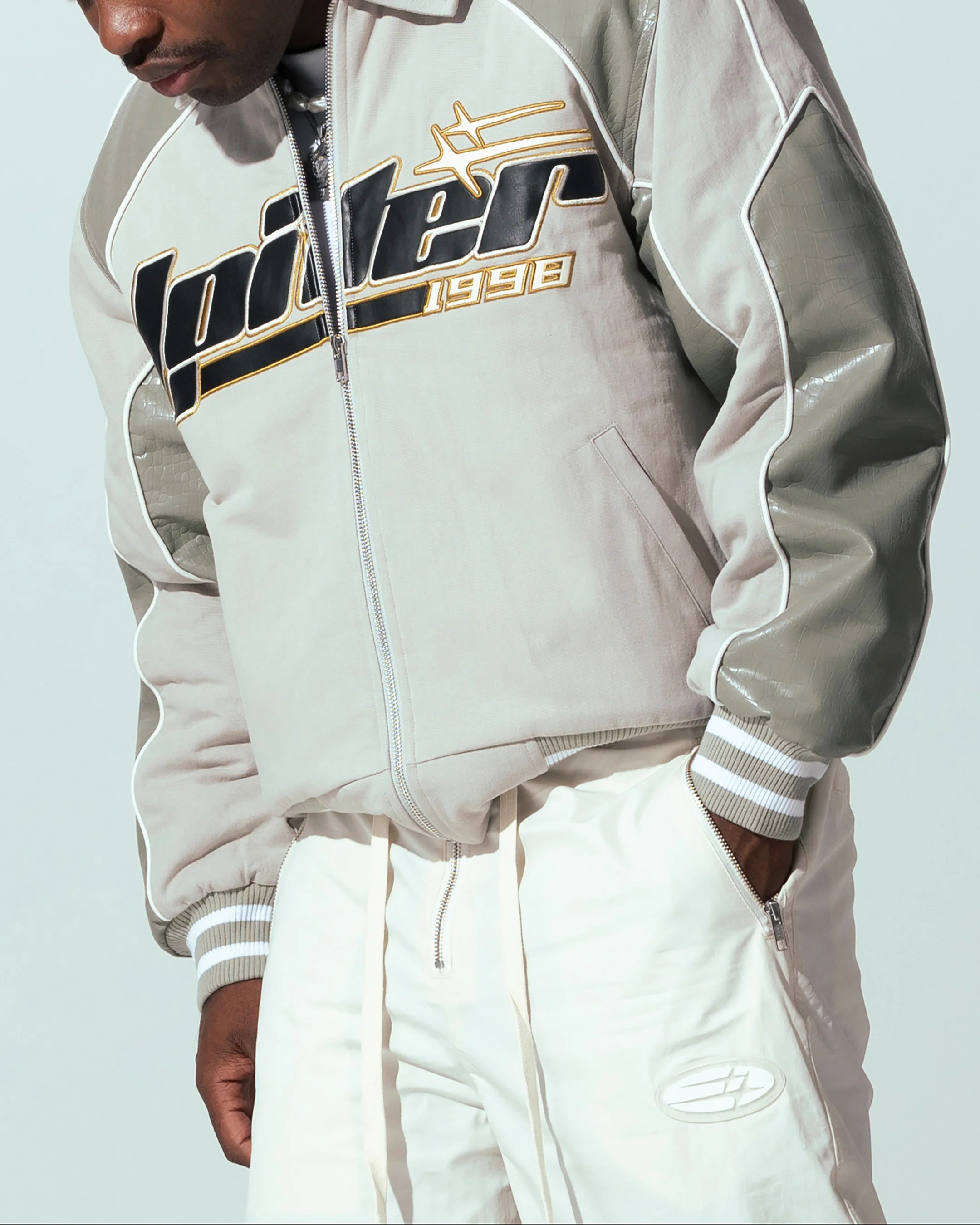Loiter Formula Jacket Beige - Image 8