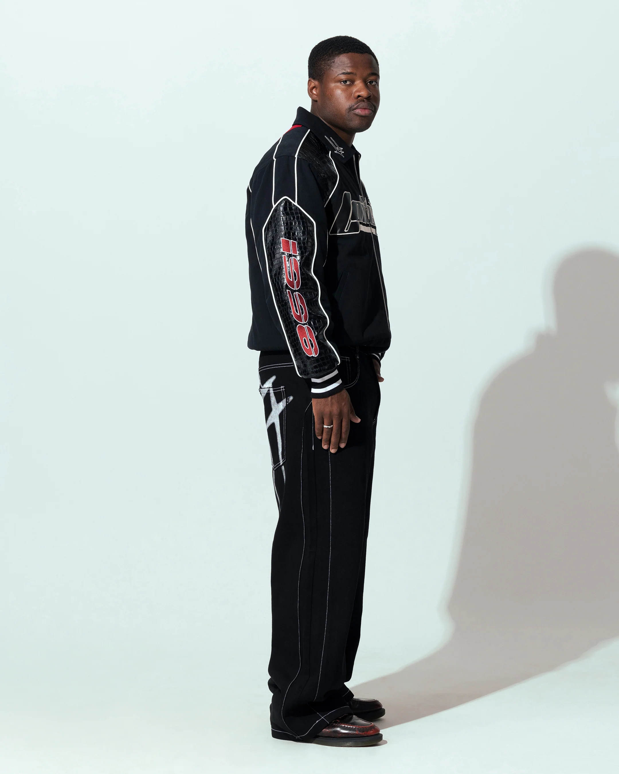 Loiter Formula Jacket Black/Red - Image 5