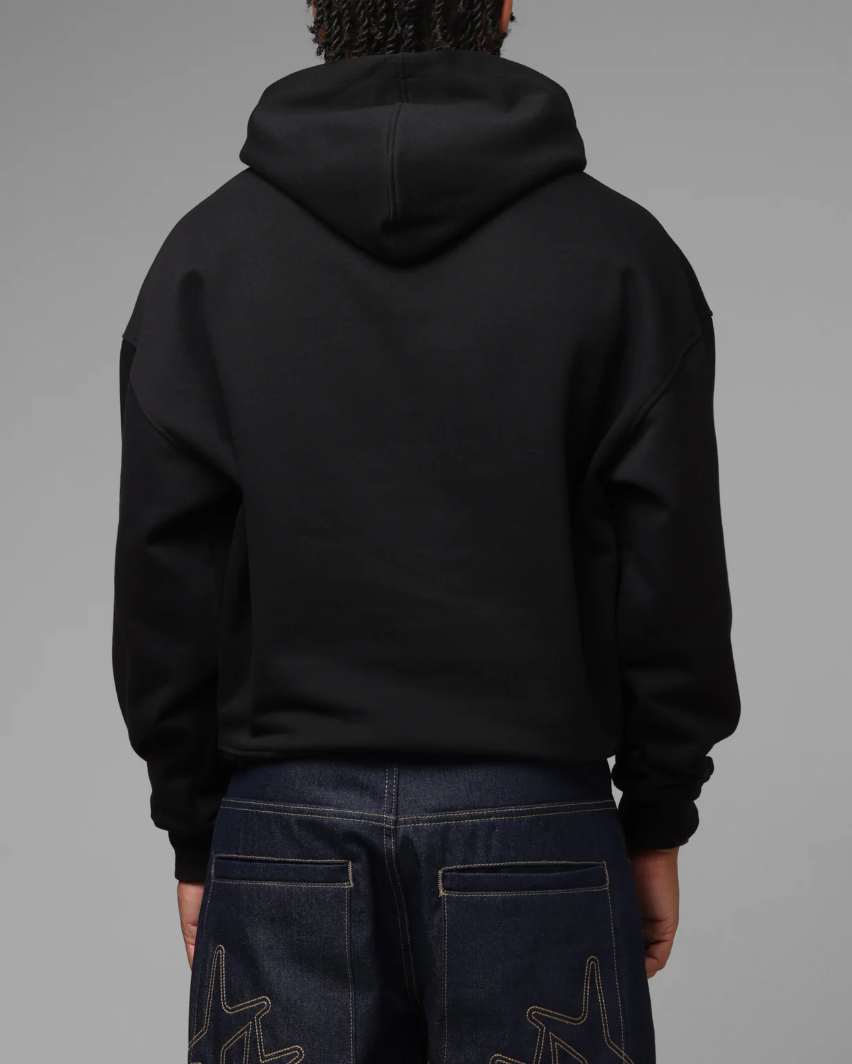 Loiter Global Hoodie Black - Image 3