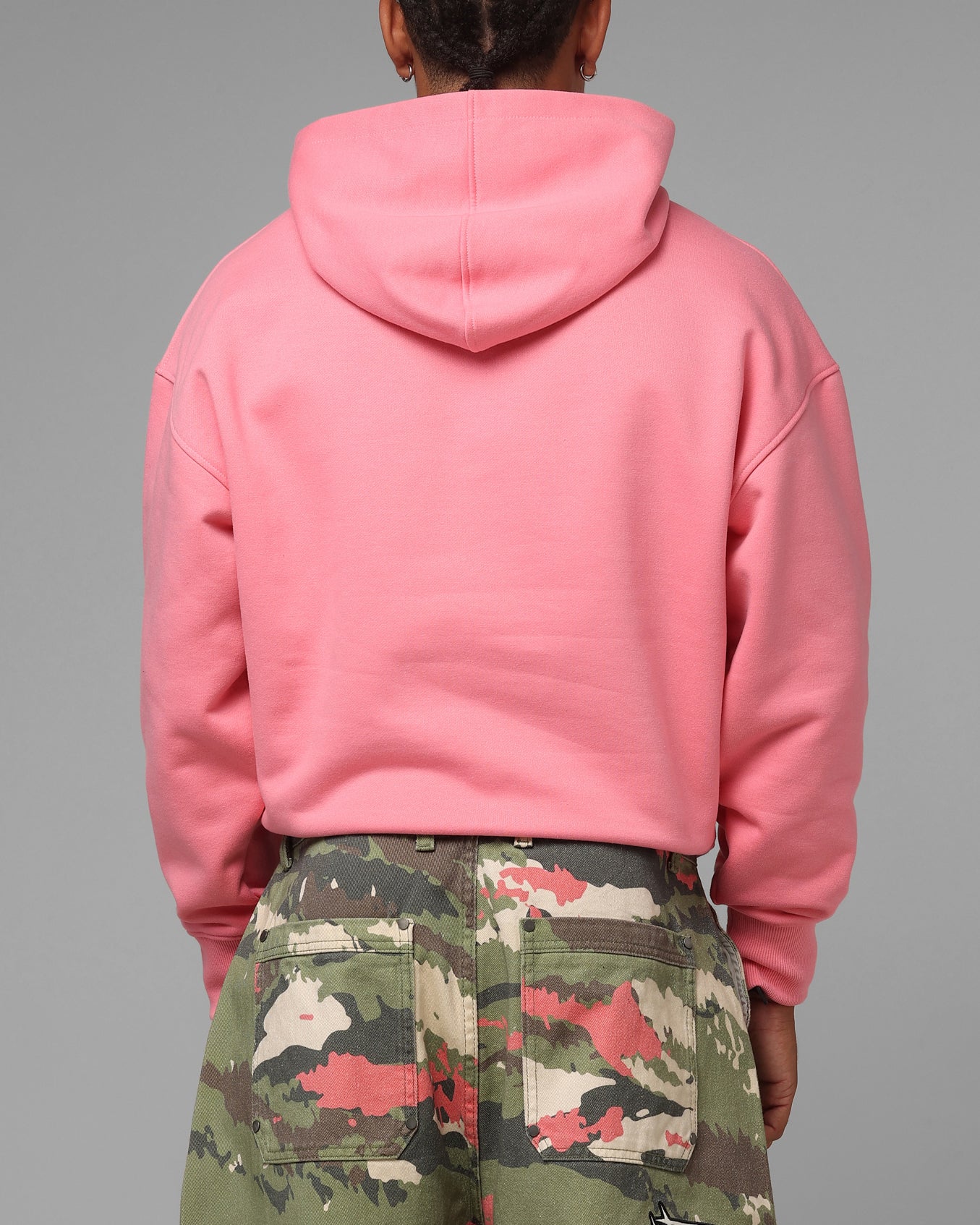 Loiter Global Hoodie Pink - Image 3