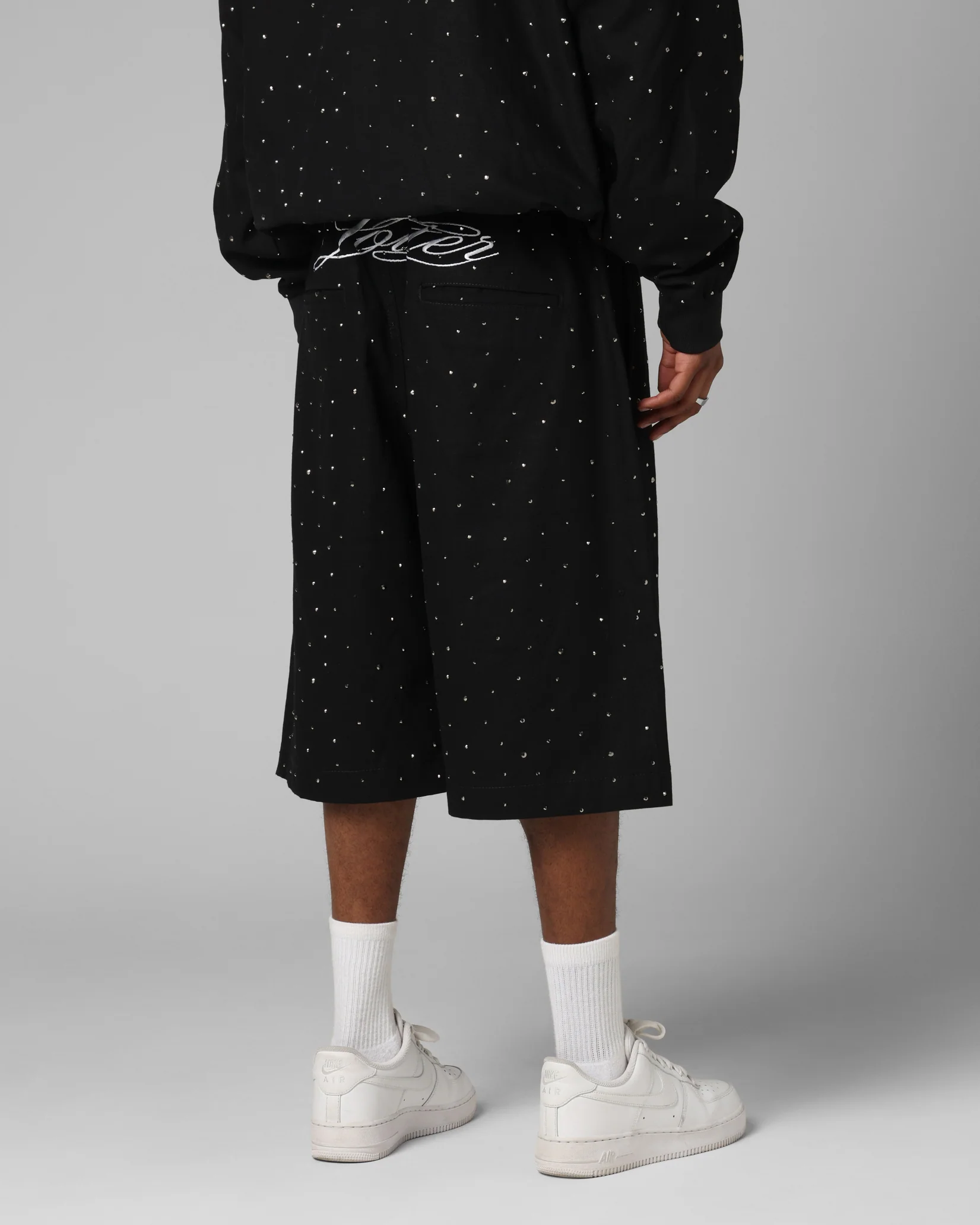 Loiter Hail Storm Shorts Black