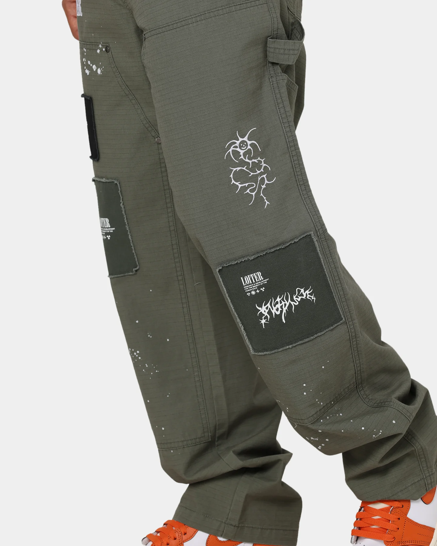 Loiter Hunter Carpenter Pants Khaki - Image 9