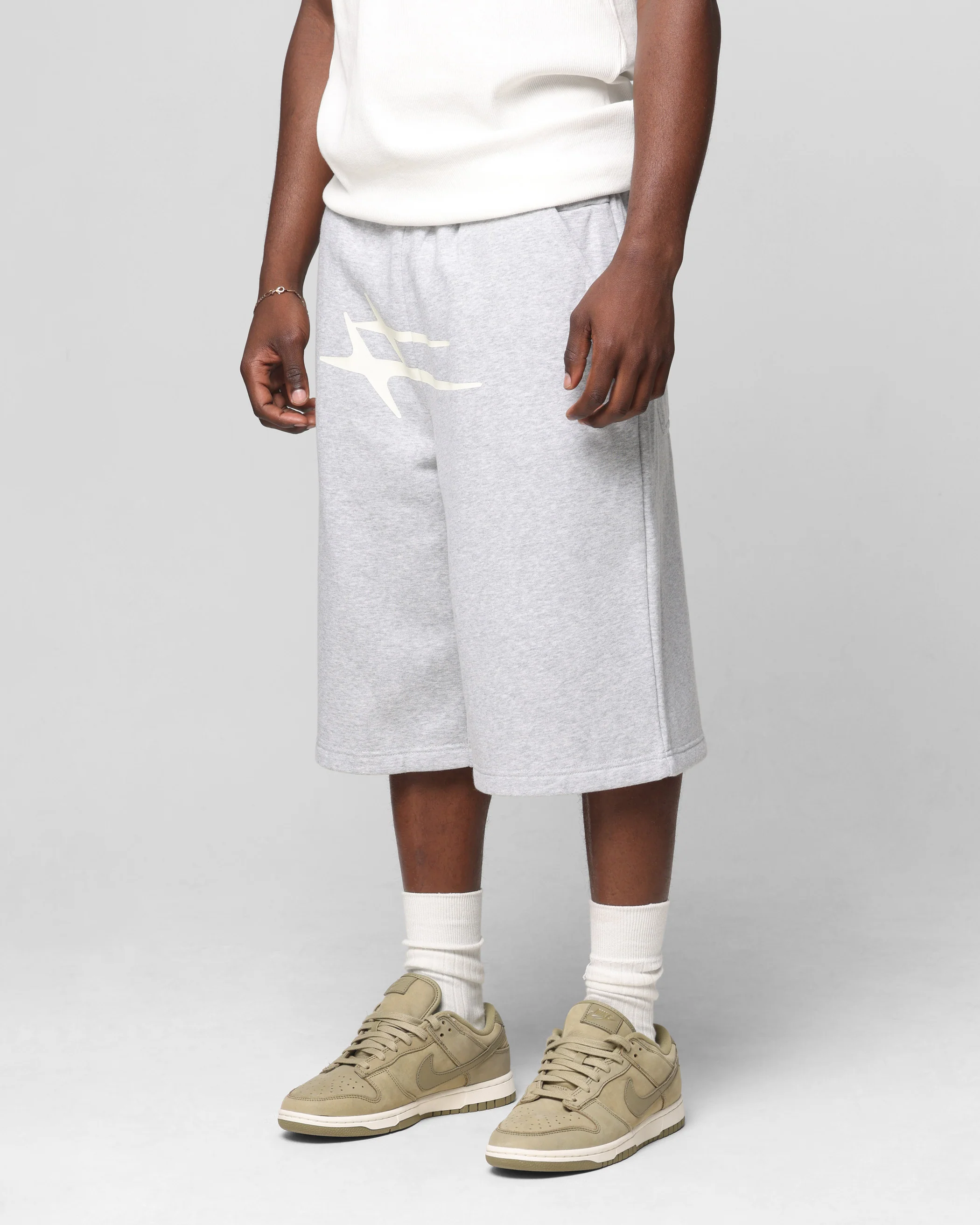 Loiter Hybrid Shorts Grey Marle - Image 6